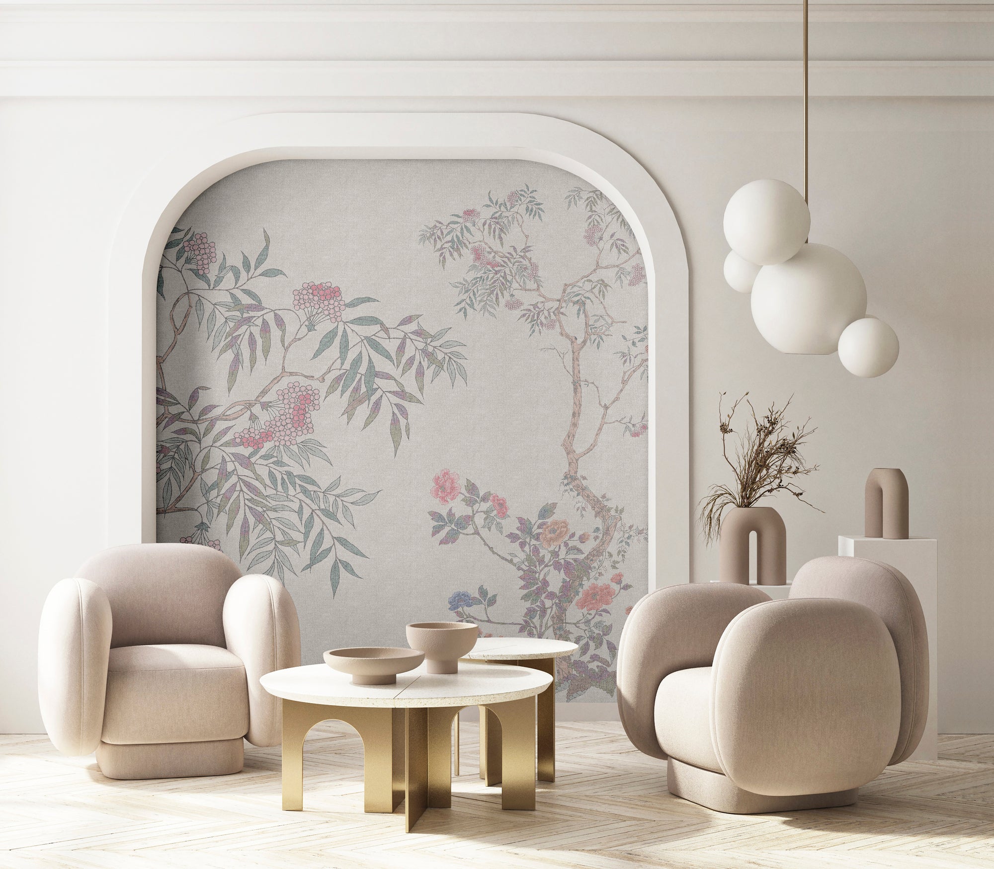 Photo wallpaper in digital print 