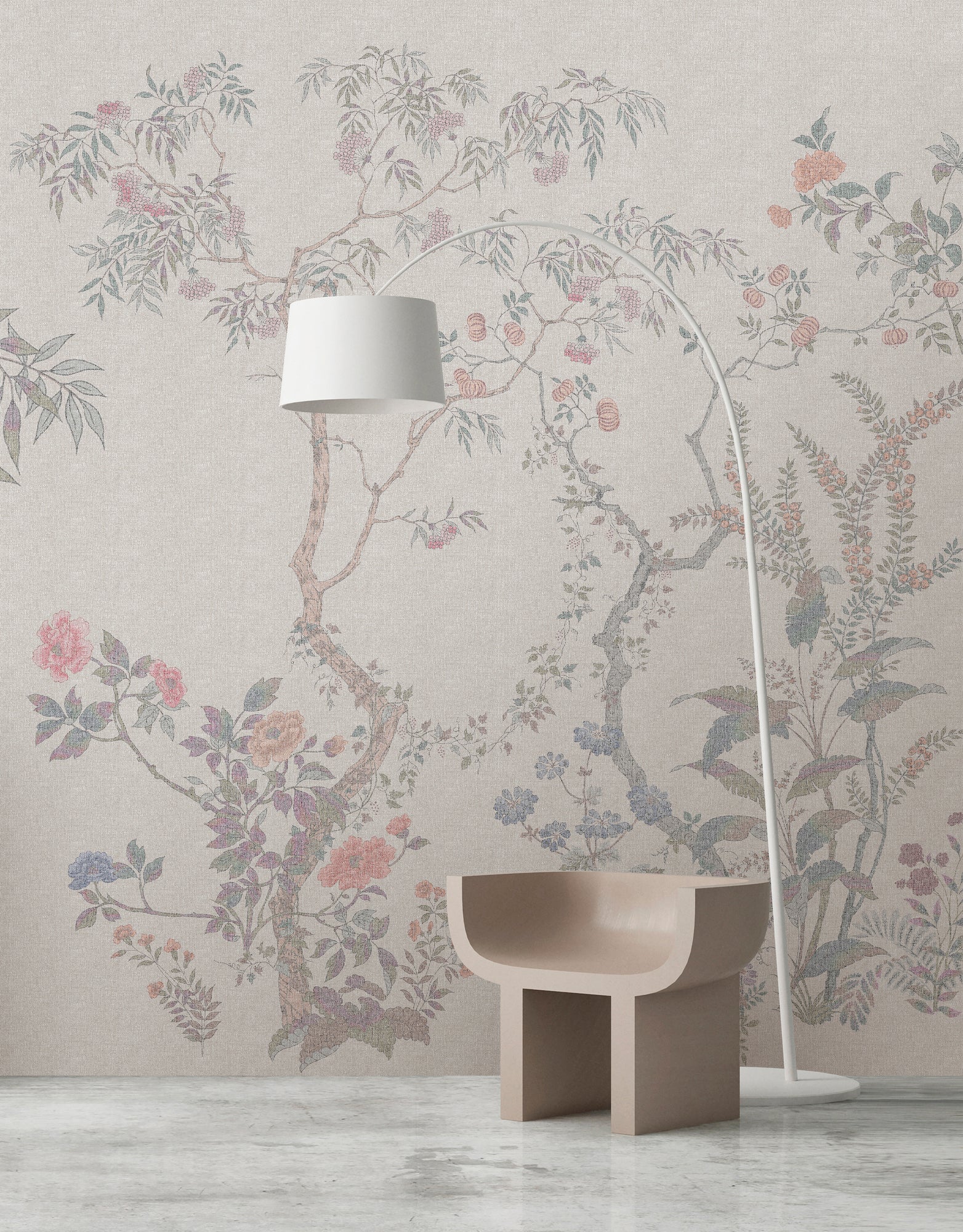 Photo wallpaper in digital print 