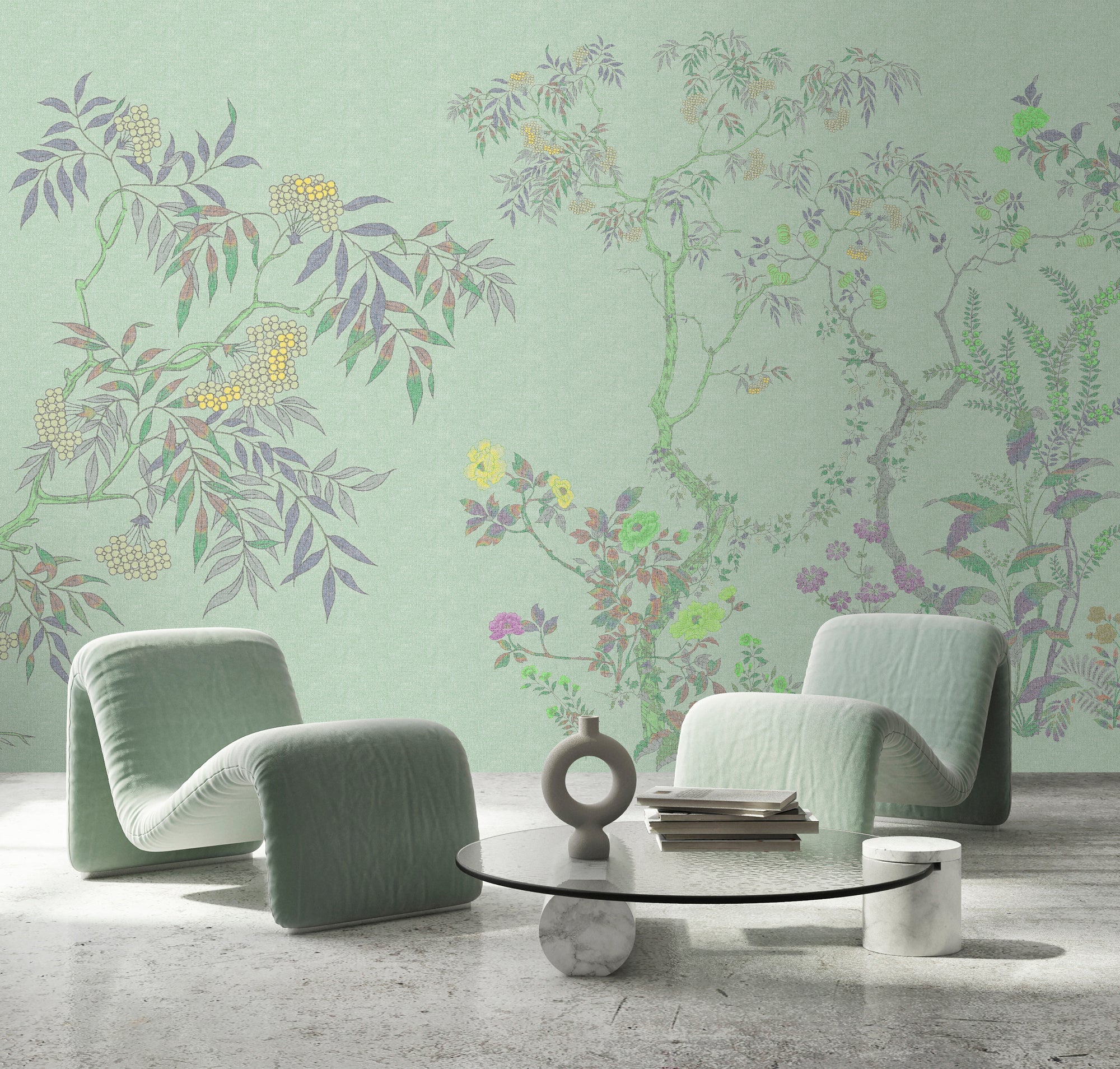 Photo wallpaper in digital print 