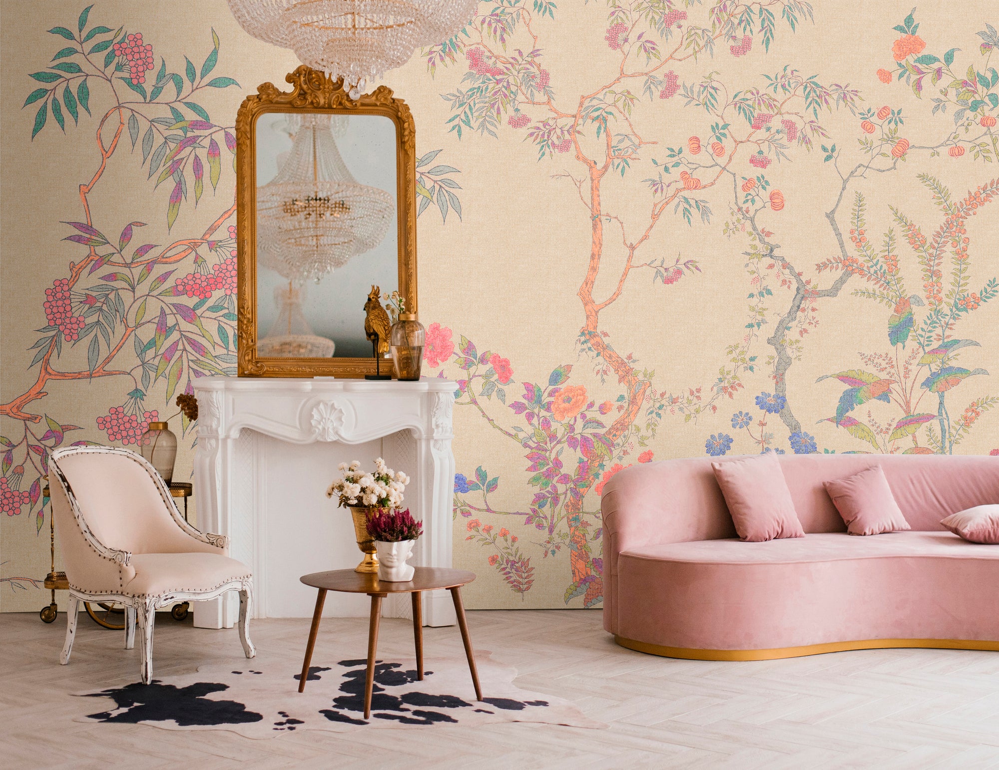 Photo wallpaper in digital print 