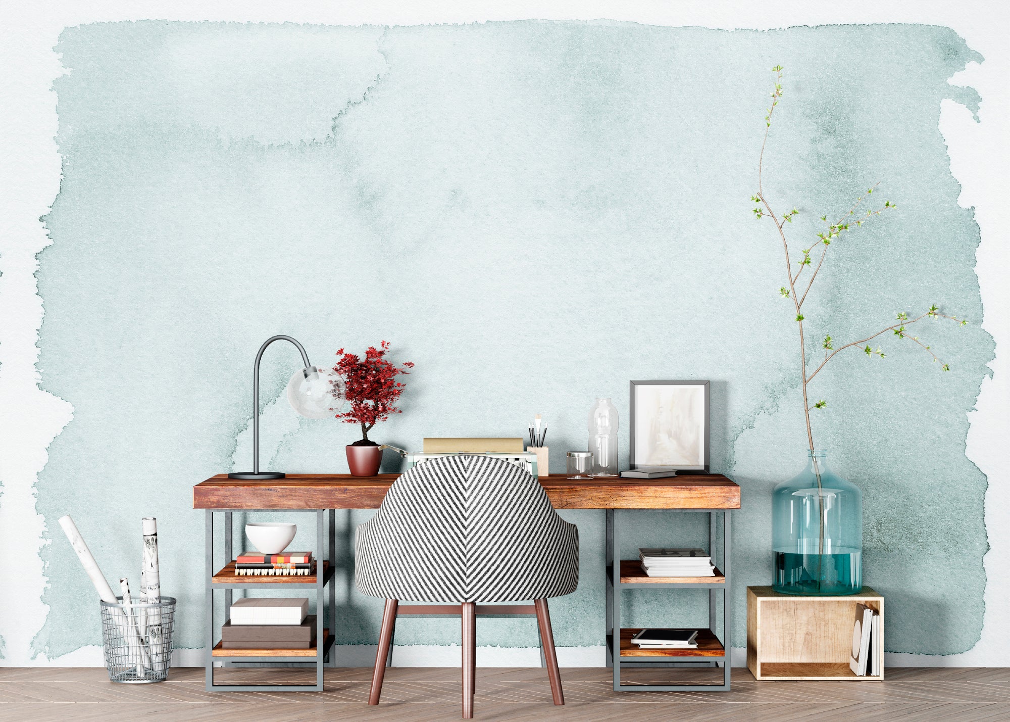 Photo wallpaper in digital print 