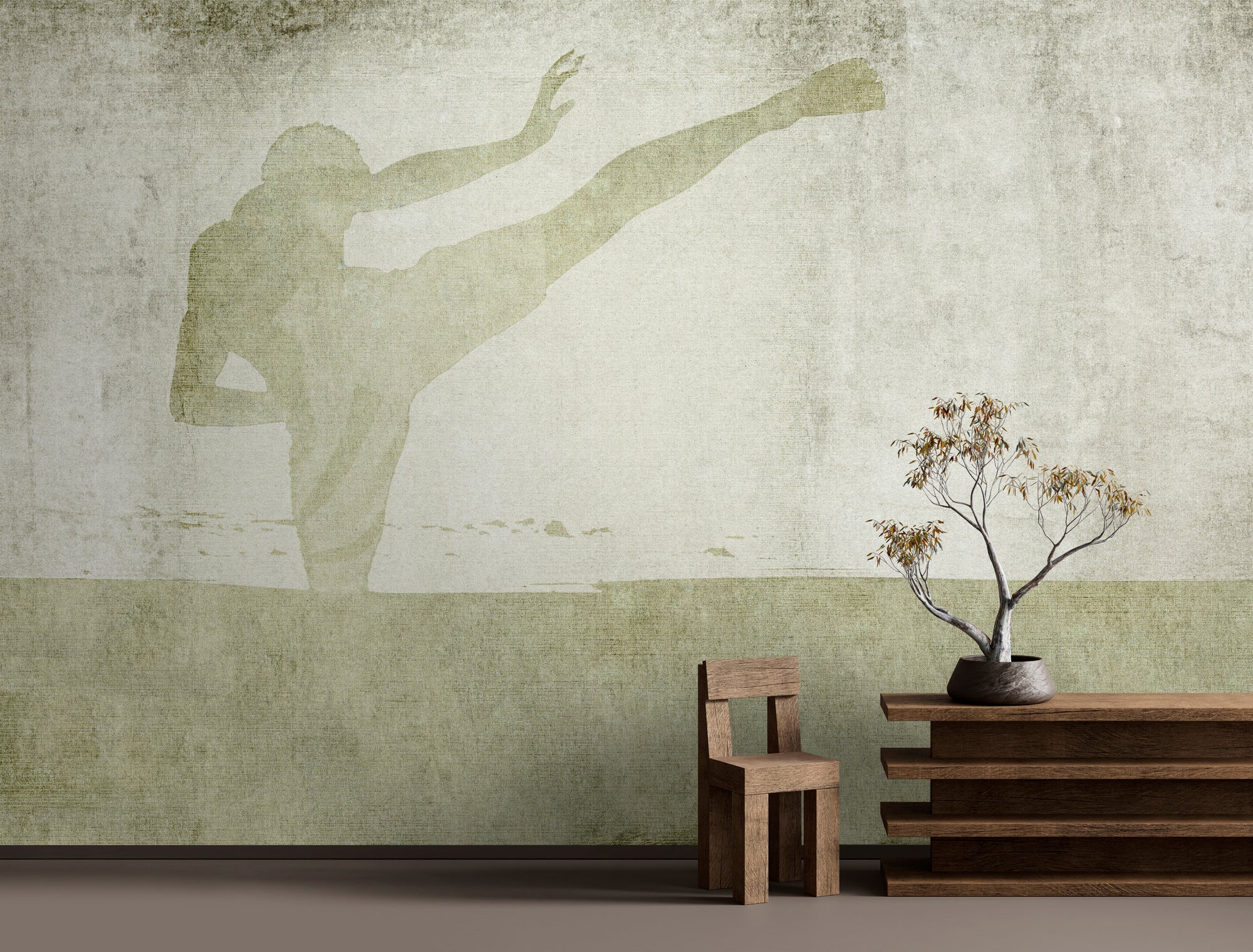 Photo wallpaper in digital print 