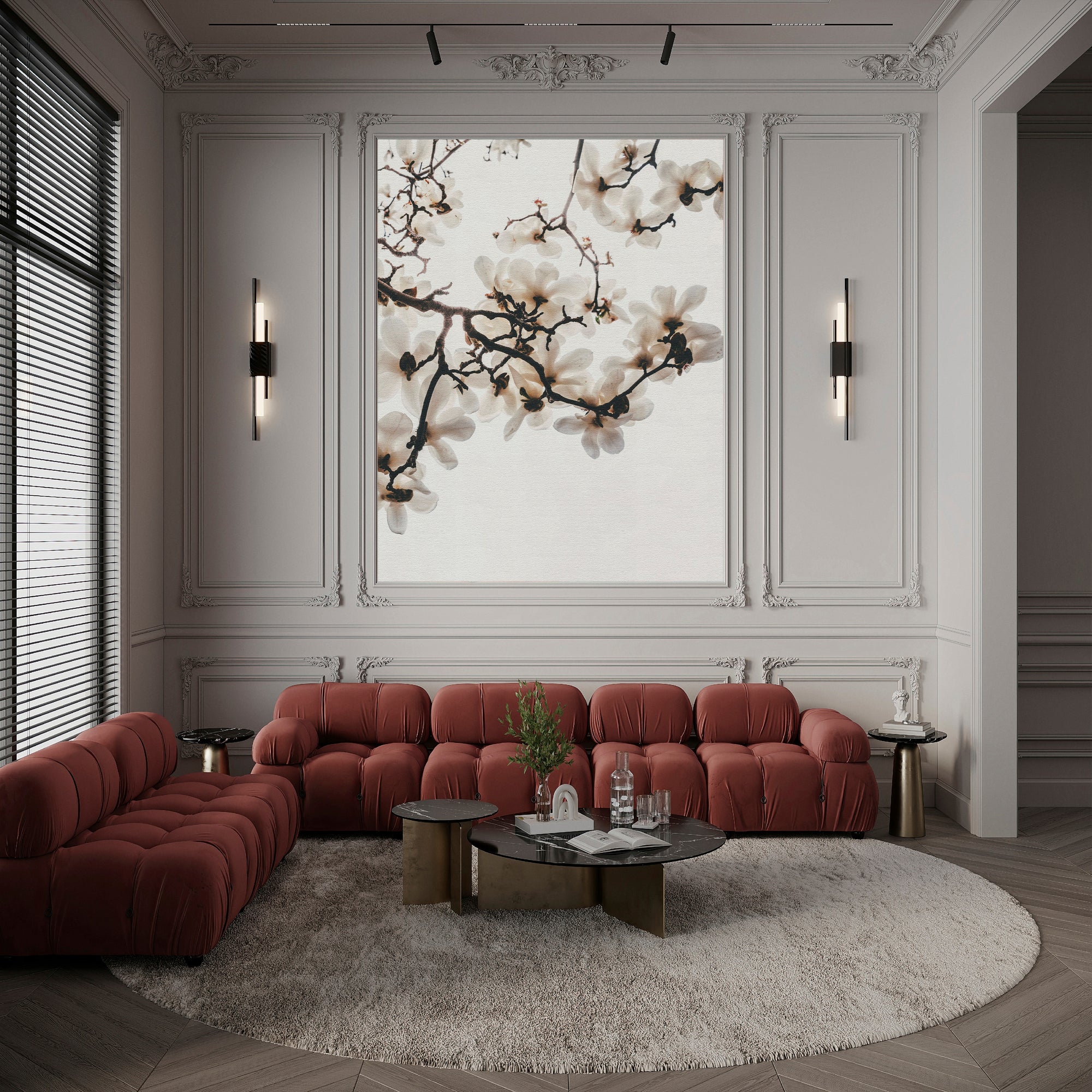 Photo wallpaper in digital print 