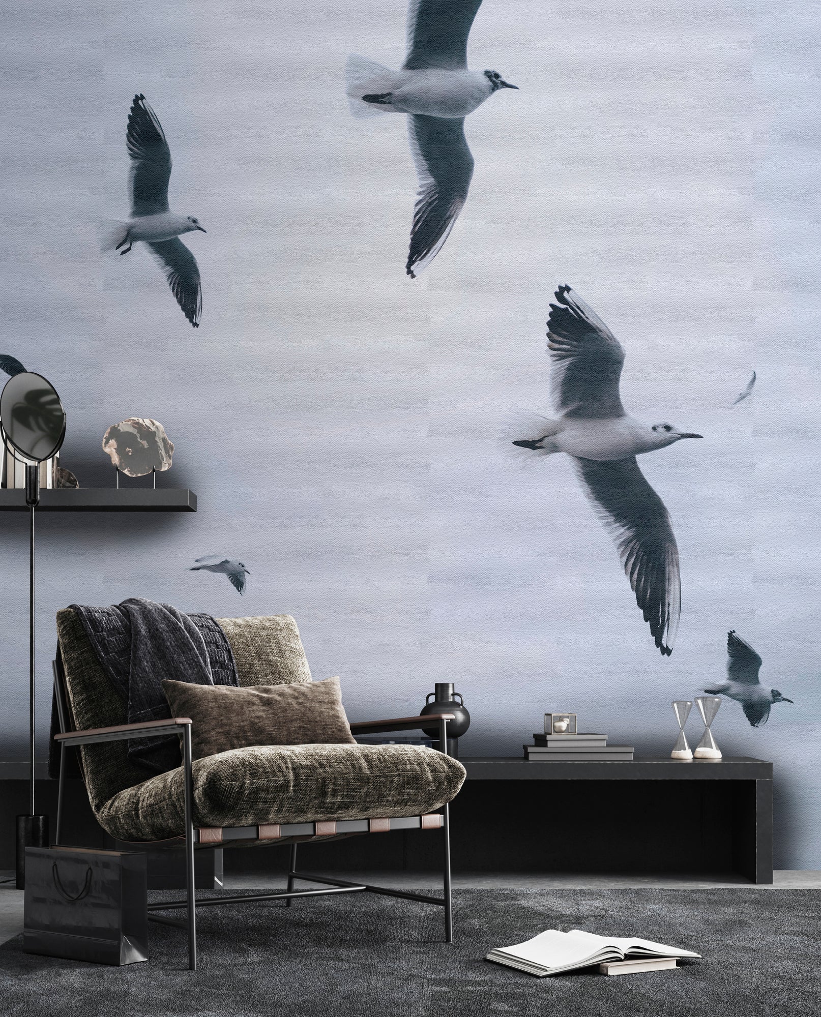 Photo wallpaper in digital print 