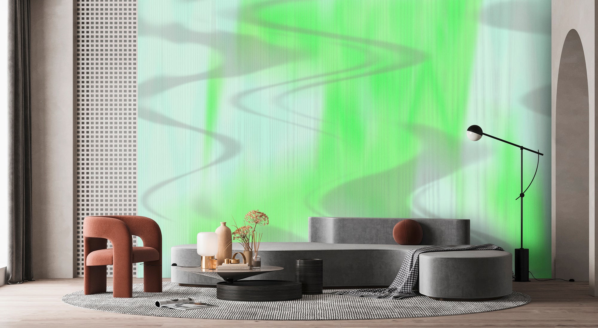 Photo wallpaper in digital print 