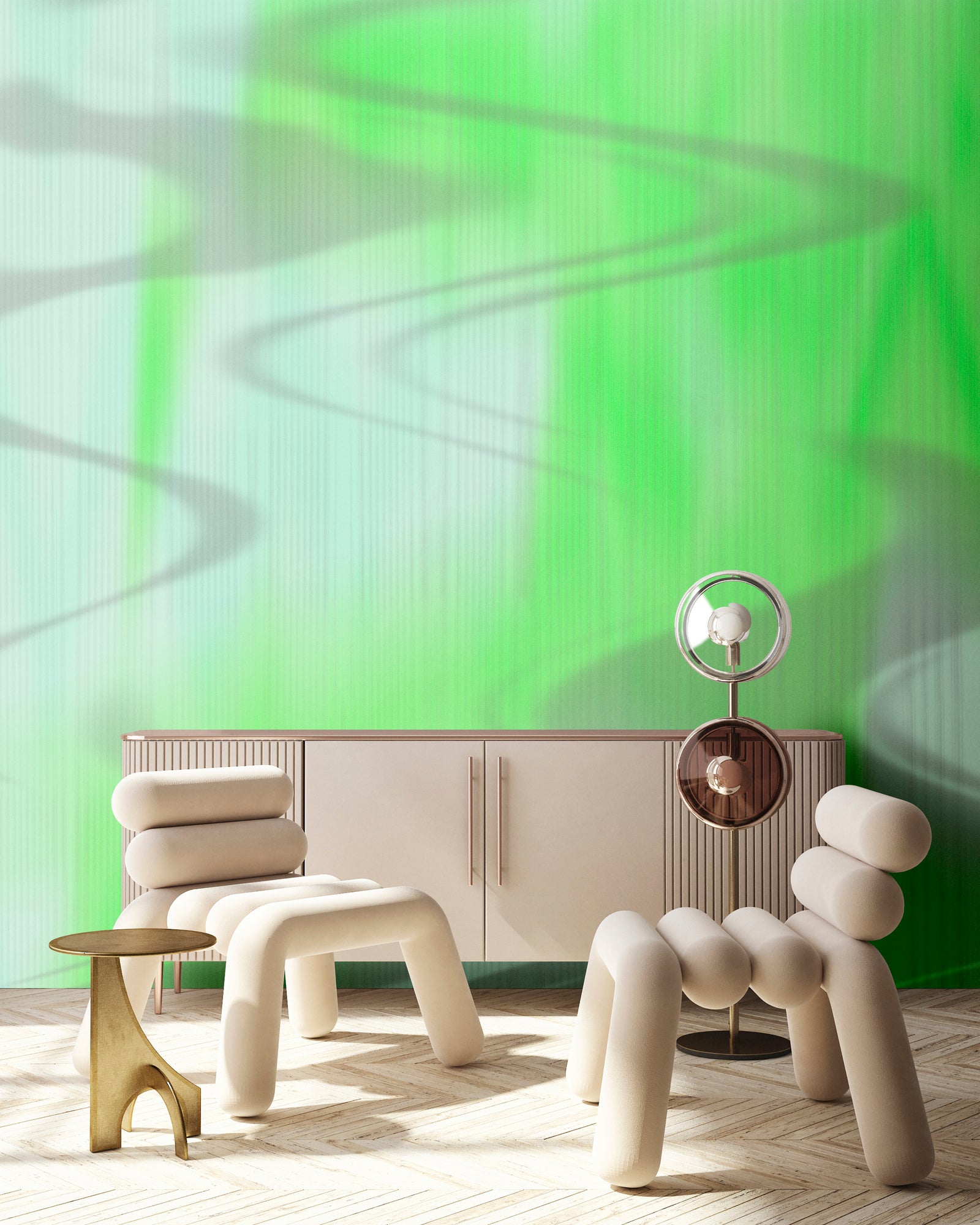 Photo wallpaper in digital print 