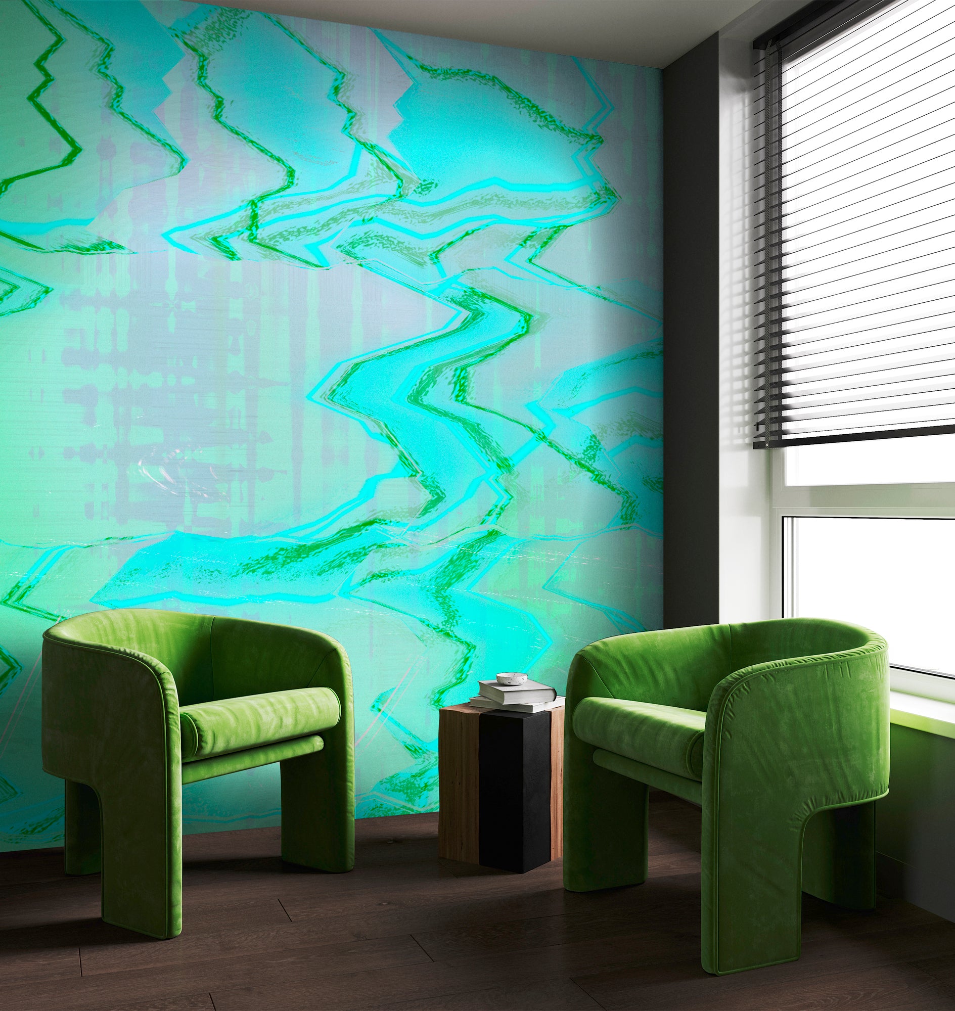 Photo wallpaper in digital print 