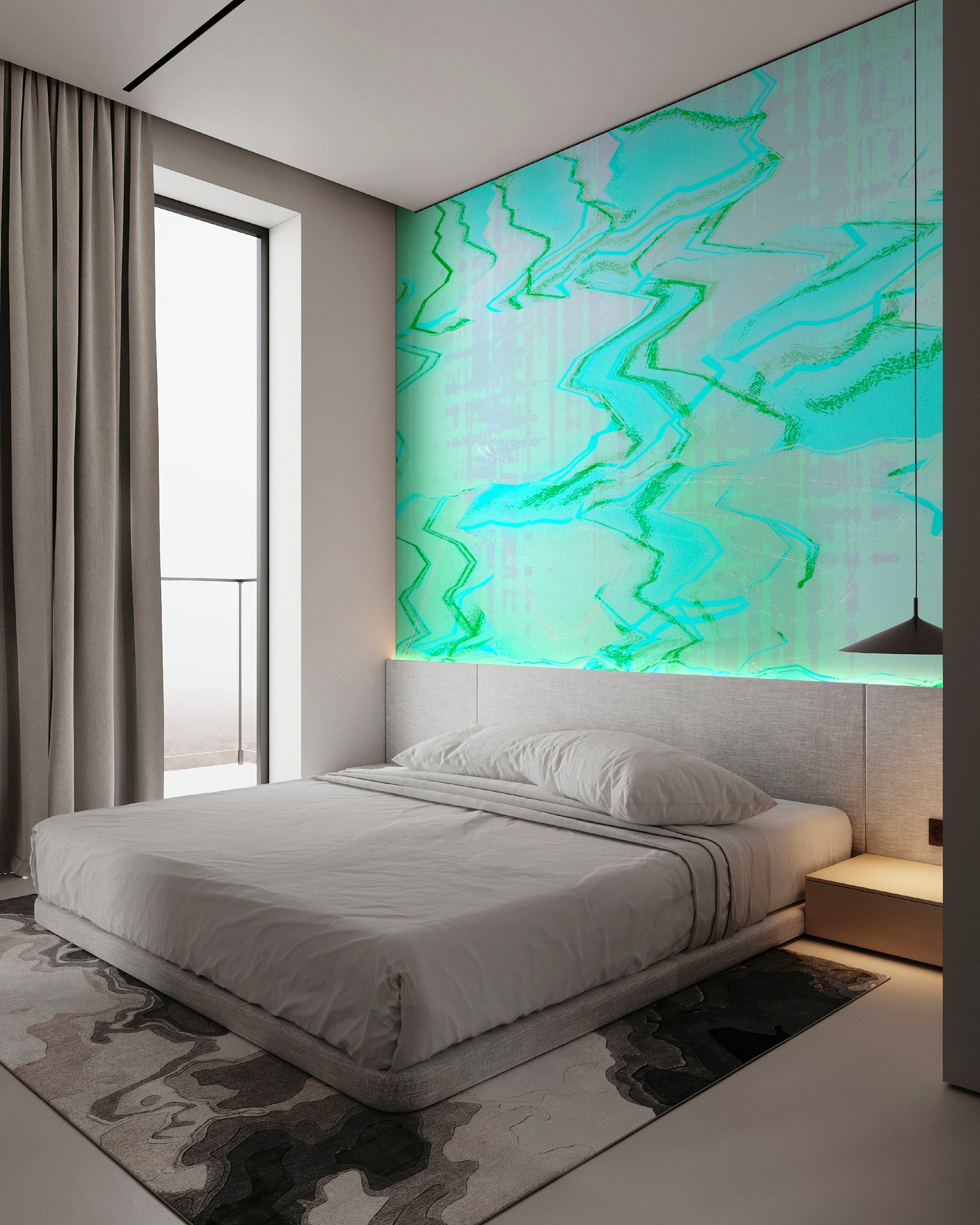 Photo wallpaper in digital print 