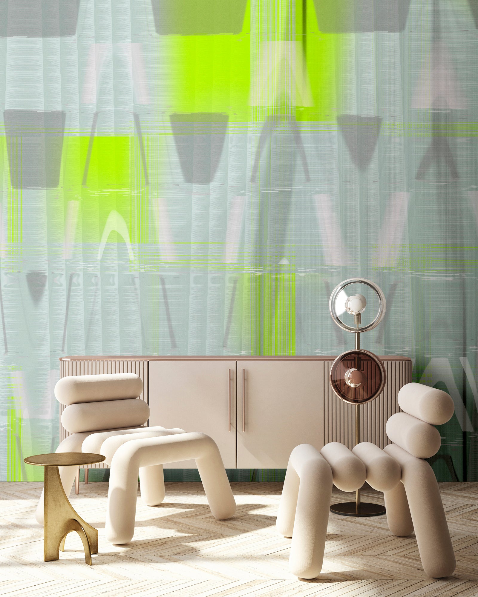 Photo wallpaper in digital print 