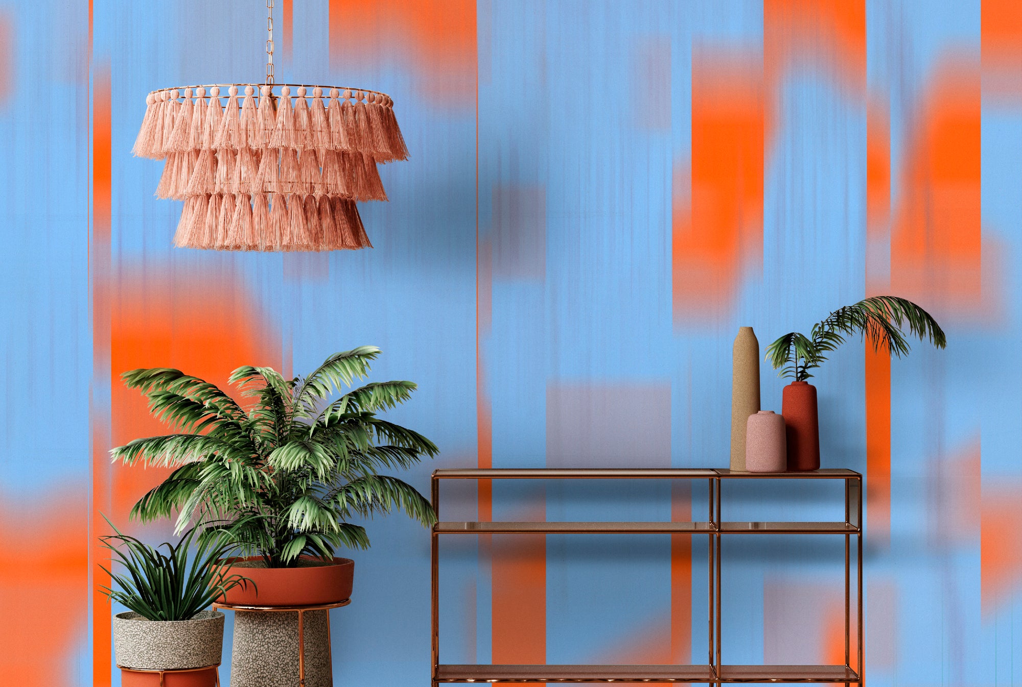 Photo wallpaper in digital print 