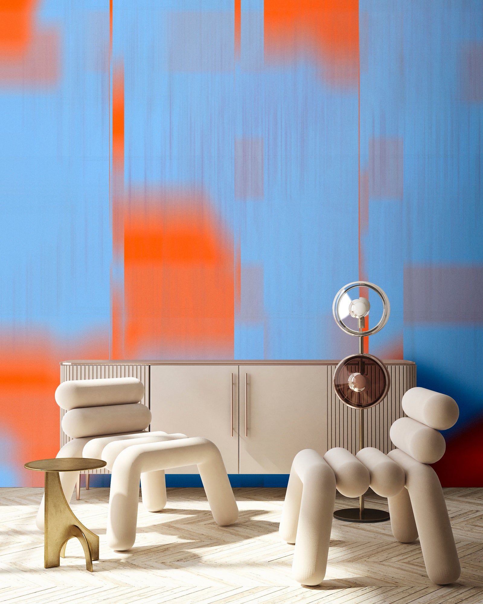 Photo wallpaper in digital print 