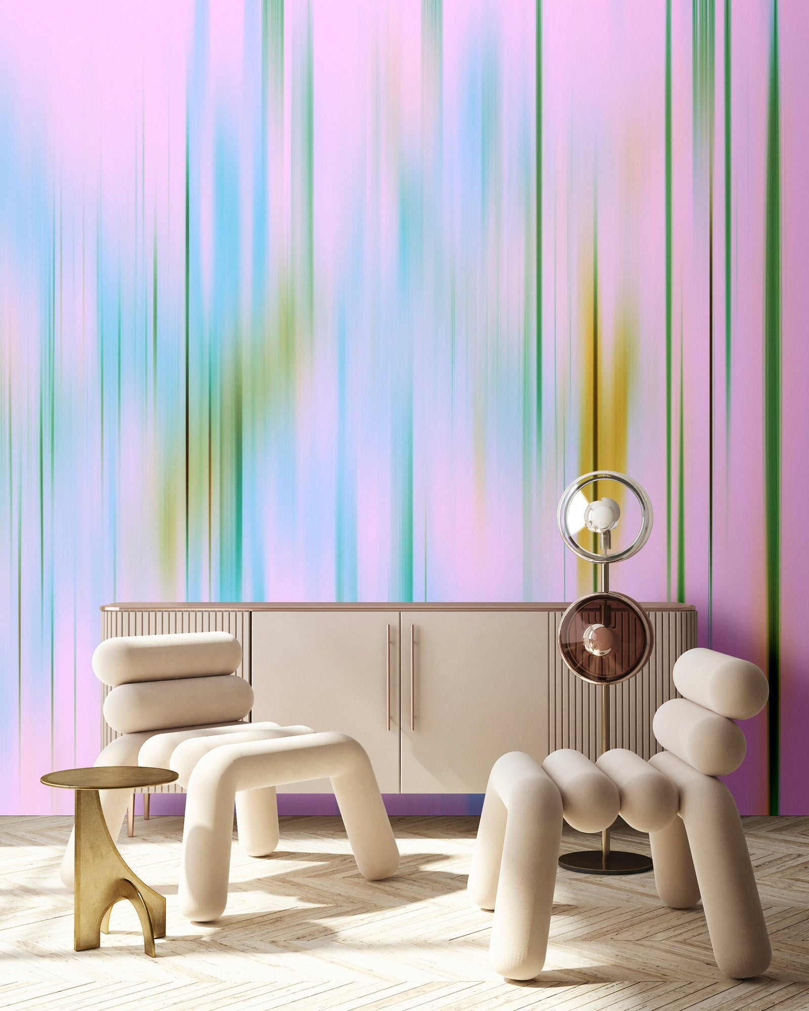 Photo wallpaper in digital print 