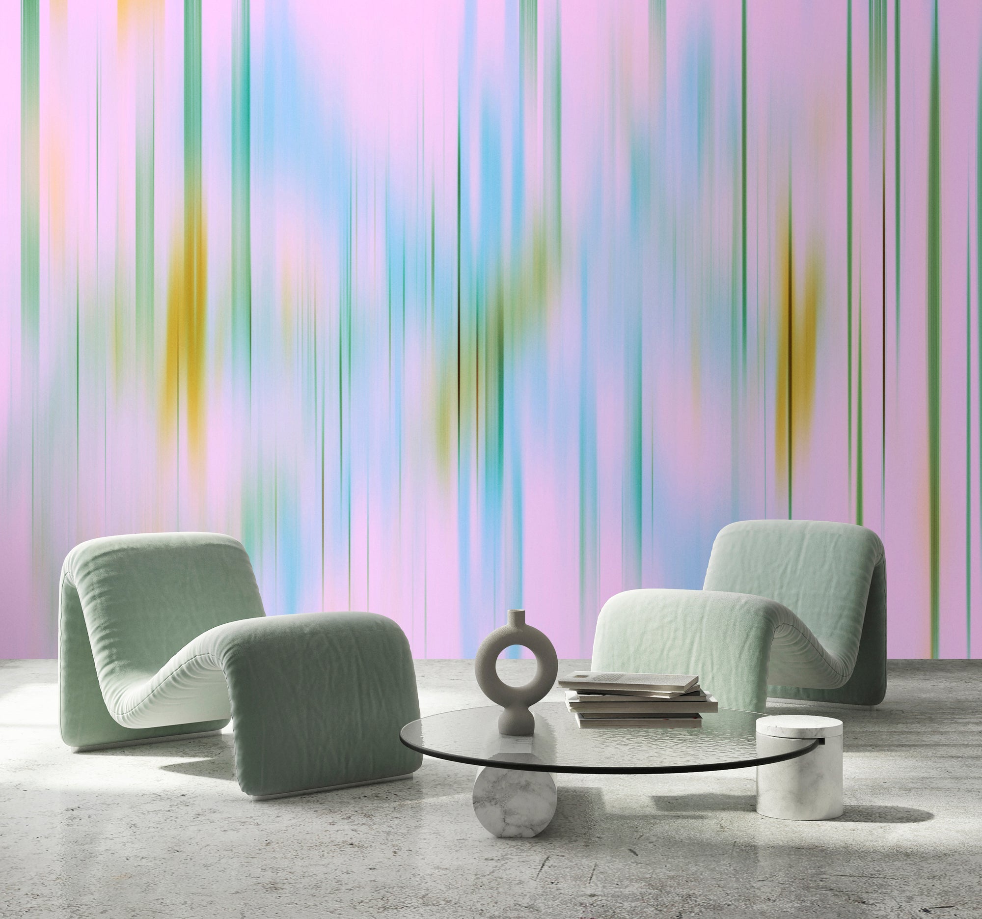 Photo wallpaper in digital print 