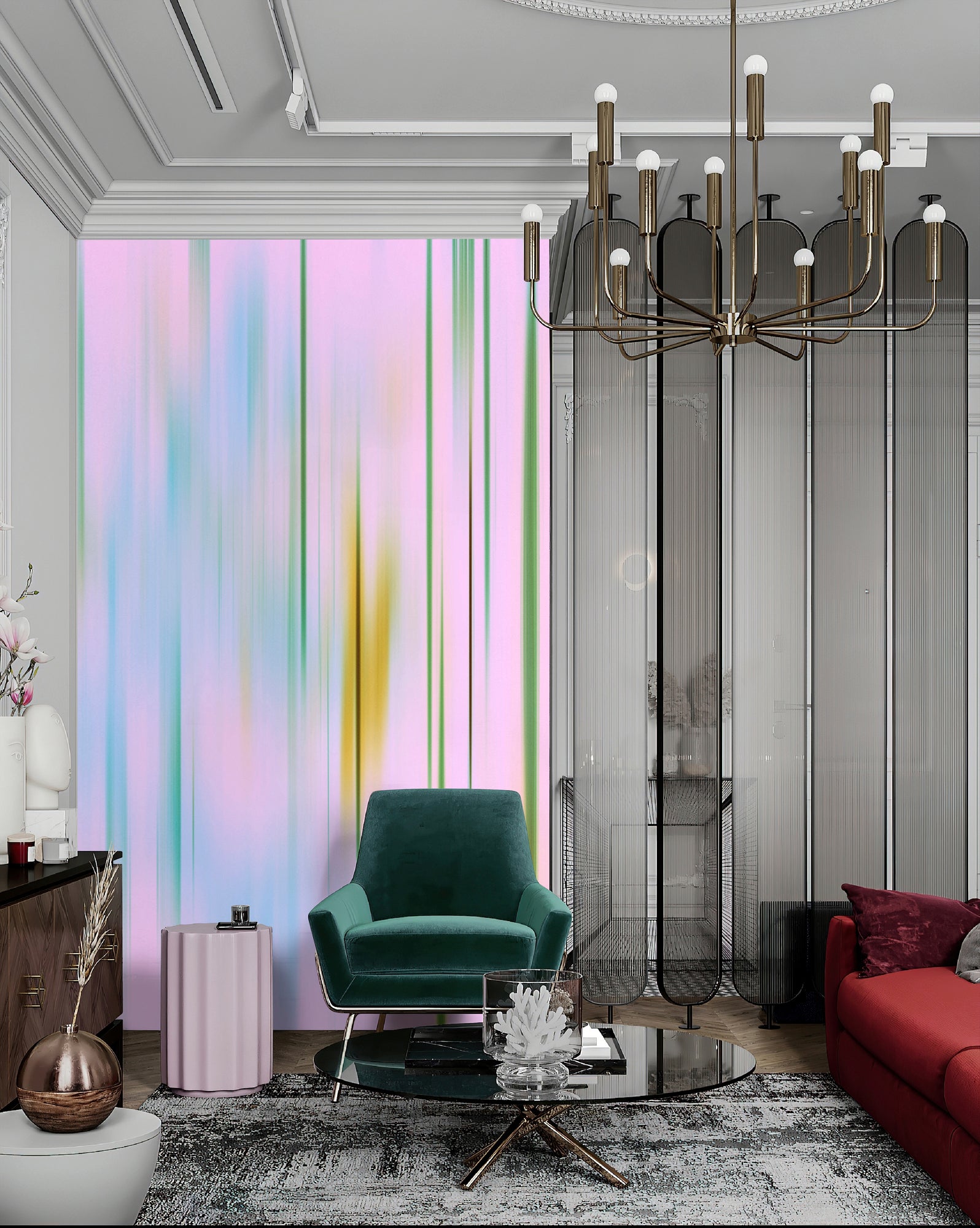 Photo wallpaper in digital print 