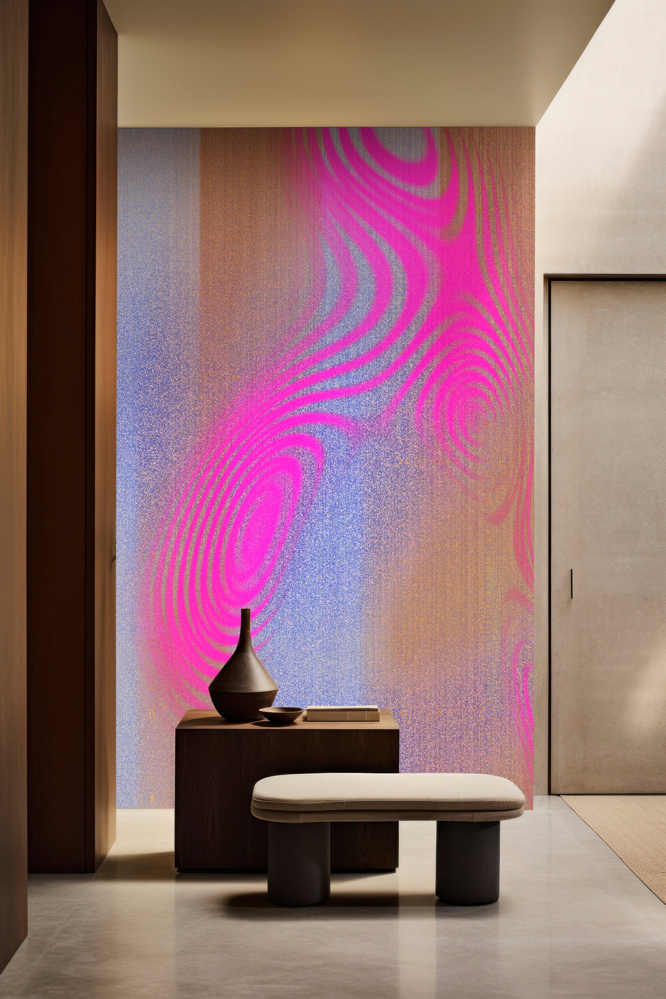 Photo wallpaper in digital print 