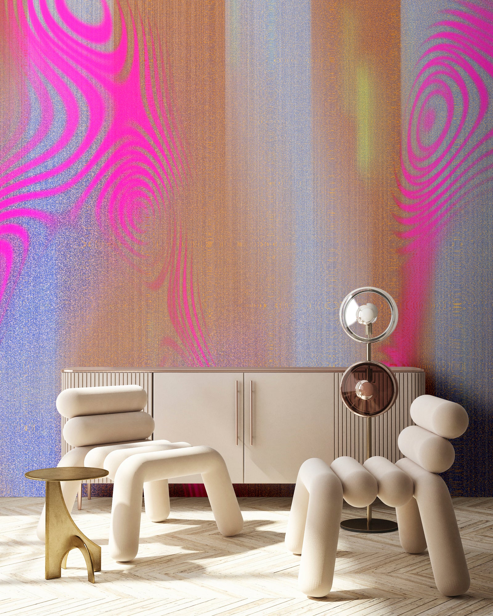 Photo wallpaper in digital print 