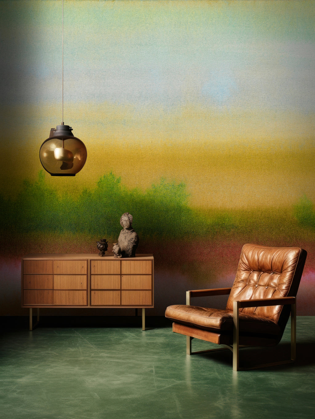 Photo wallpaper in digital print 