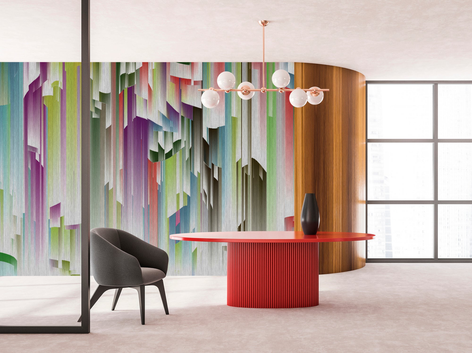 Photo wallpaper in digital print 