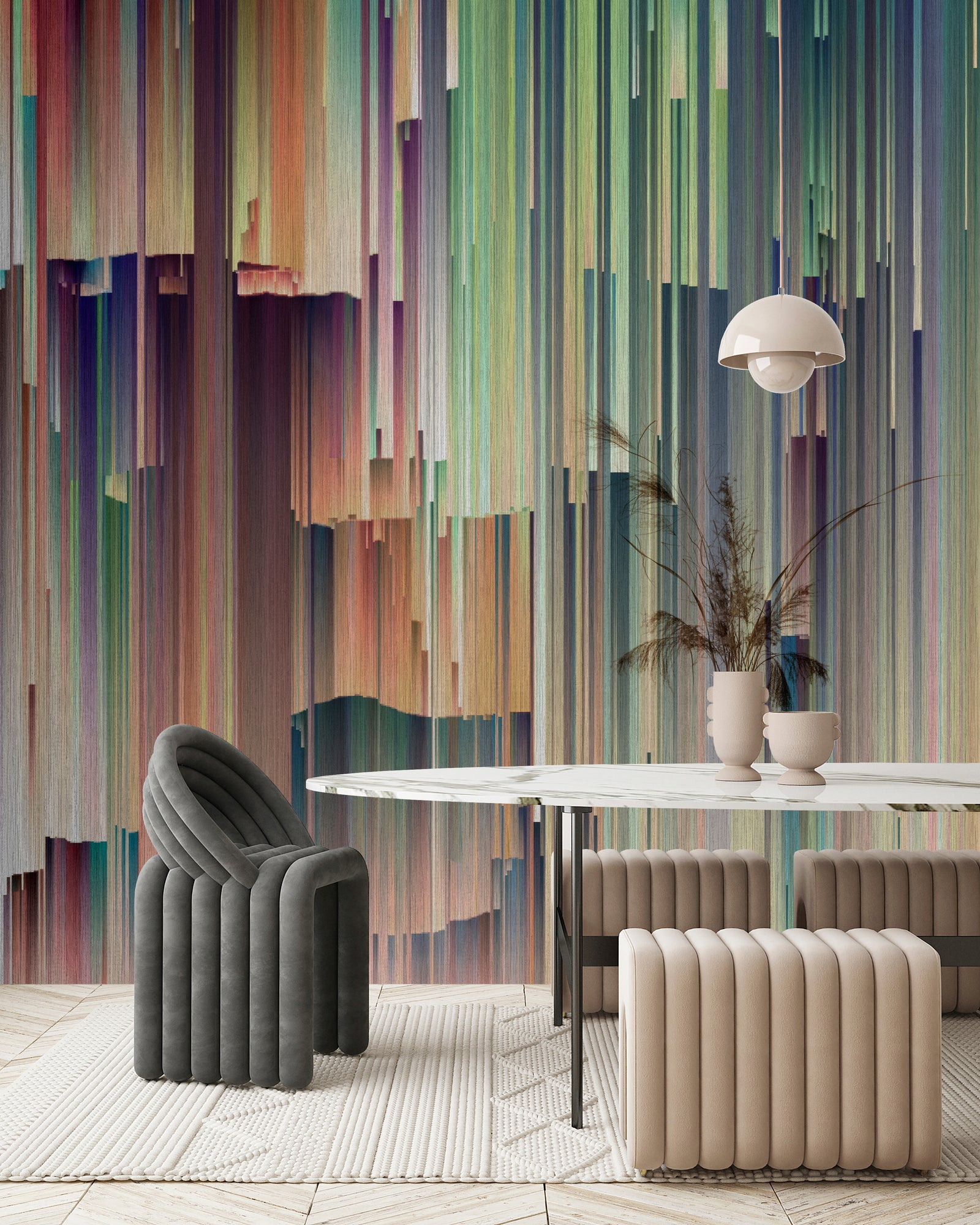 Photo wallpaper in digital print 