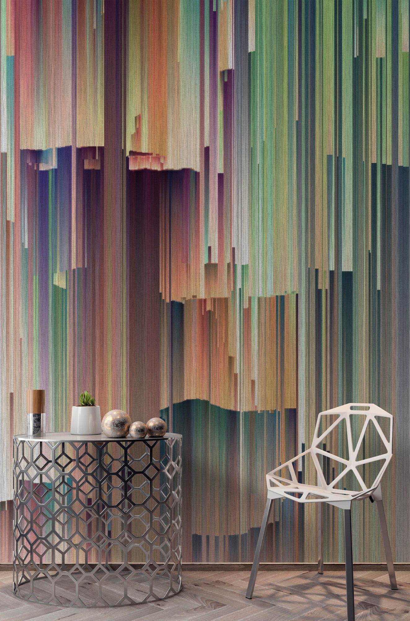 Photo wallpaper in digital print 