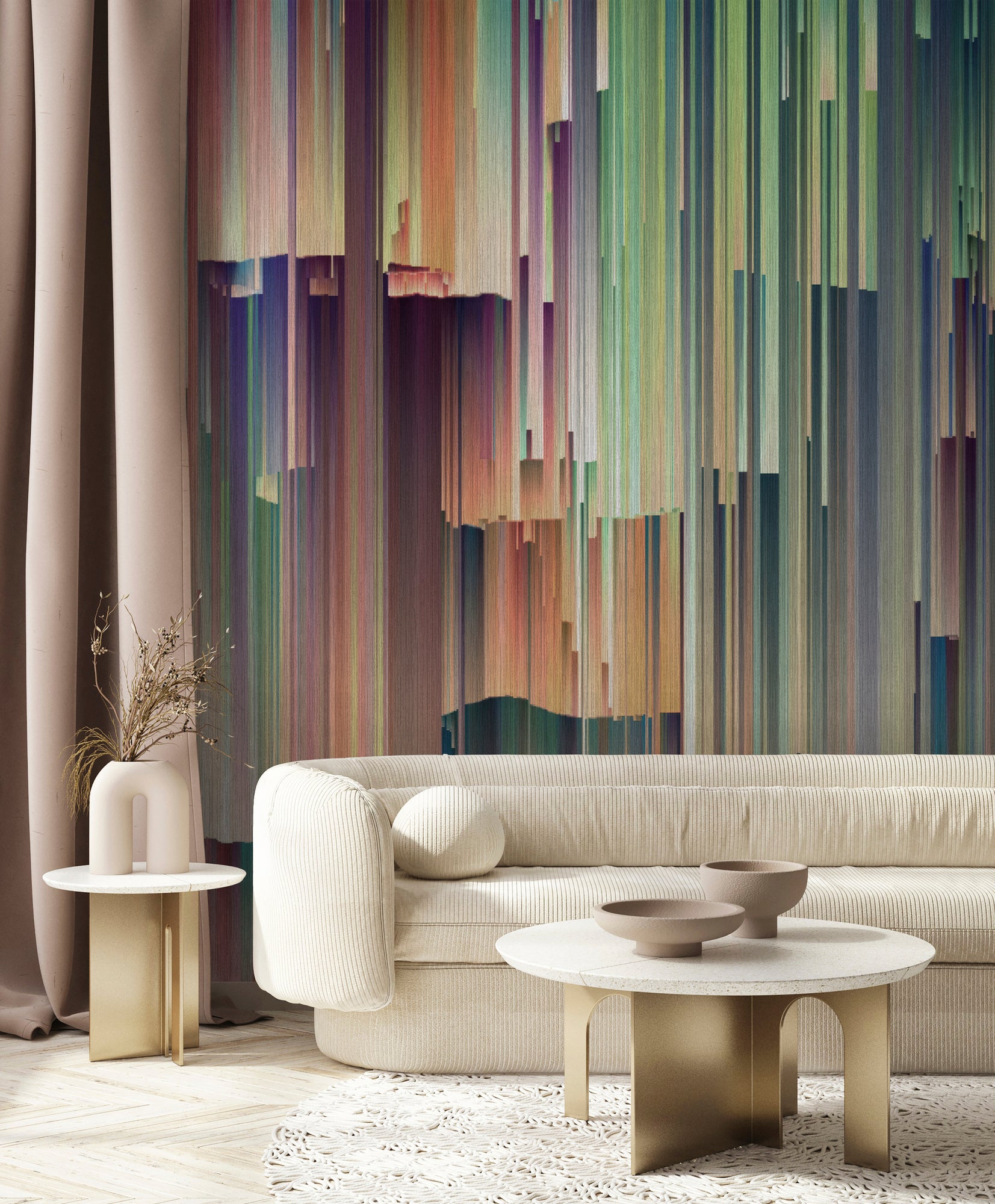 Photo wallpaper in digital print 