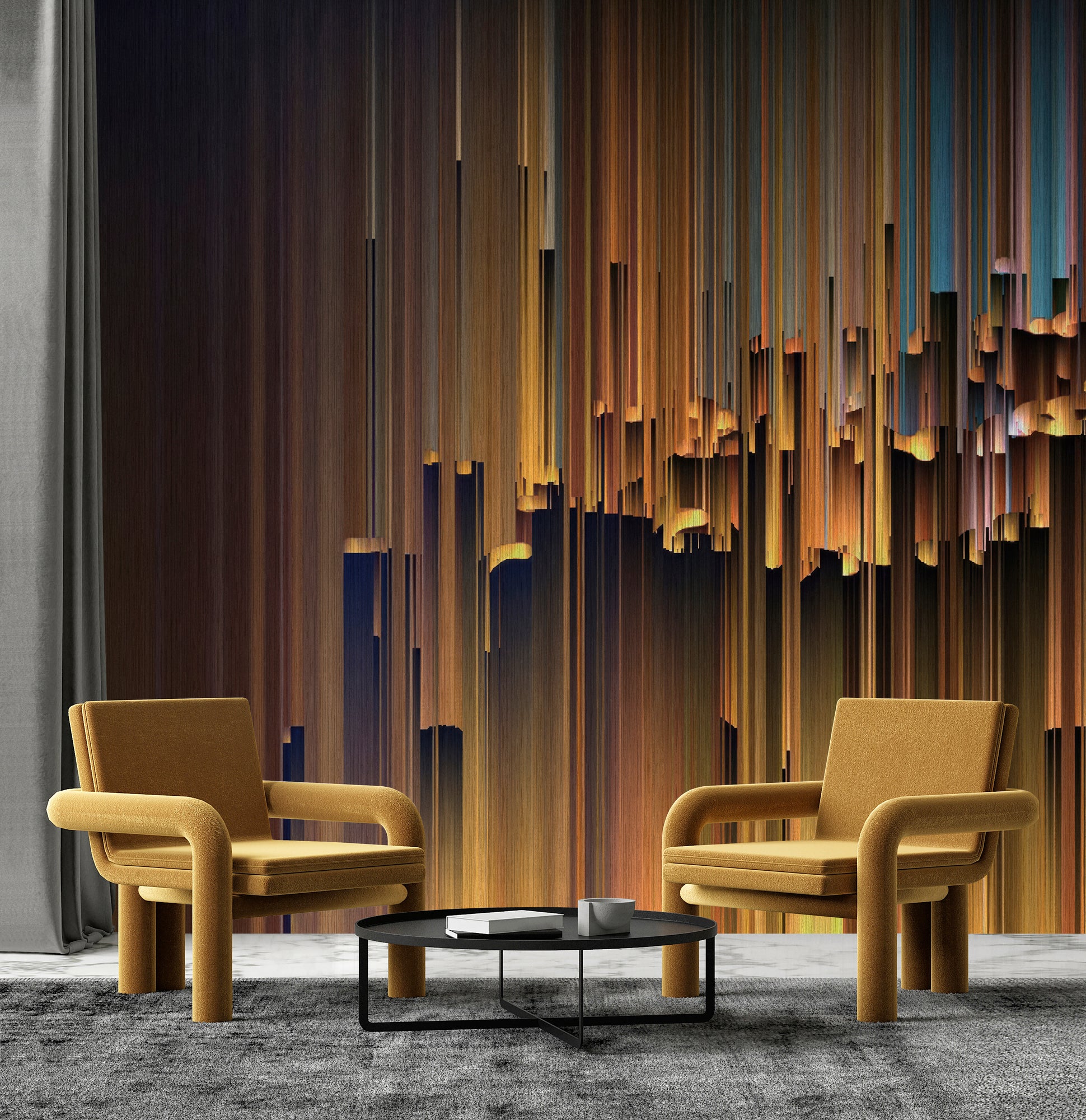 Photo wallpaper in digital print 