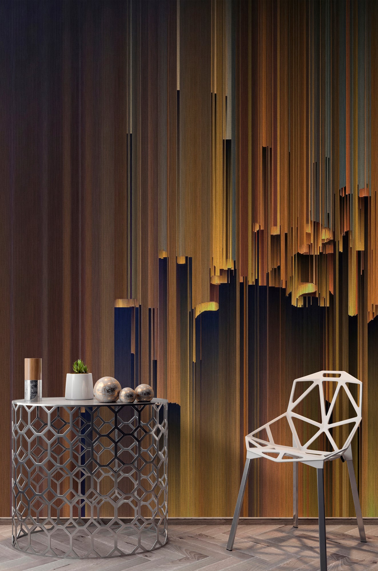 Photo wallpaper in digital print 