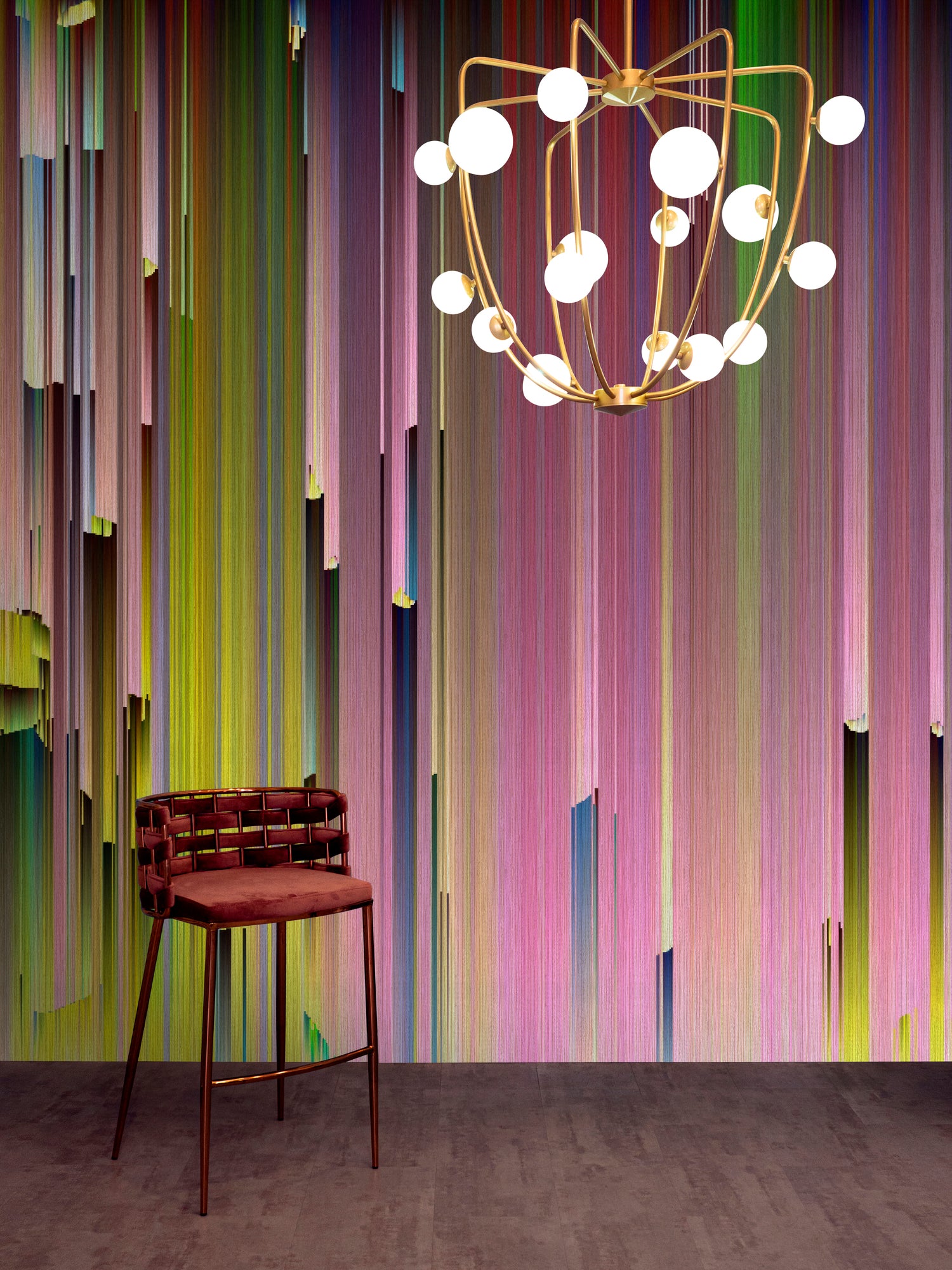 Photo wallpaper in digital print 