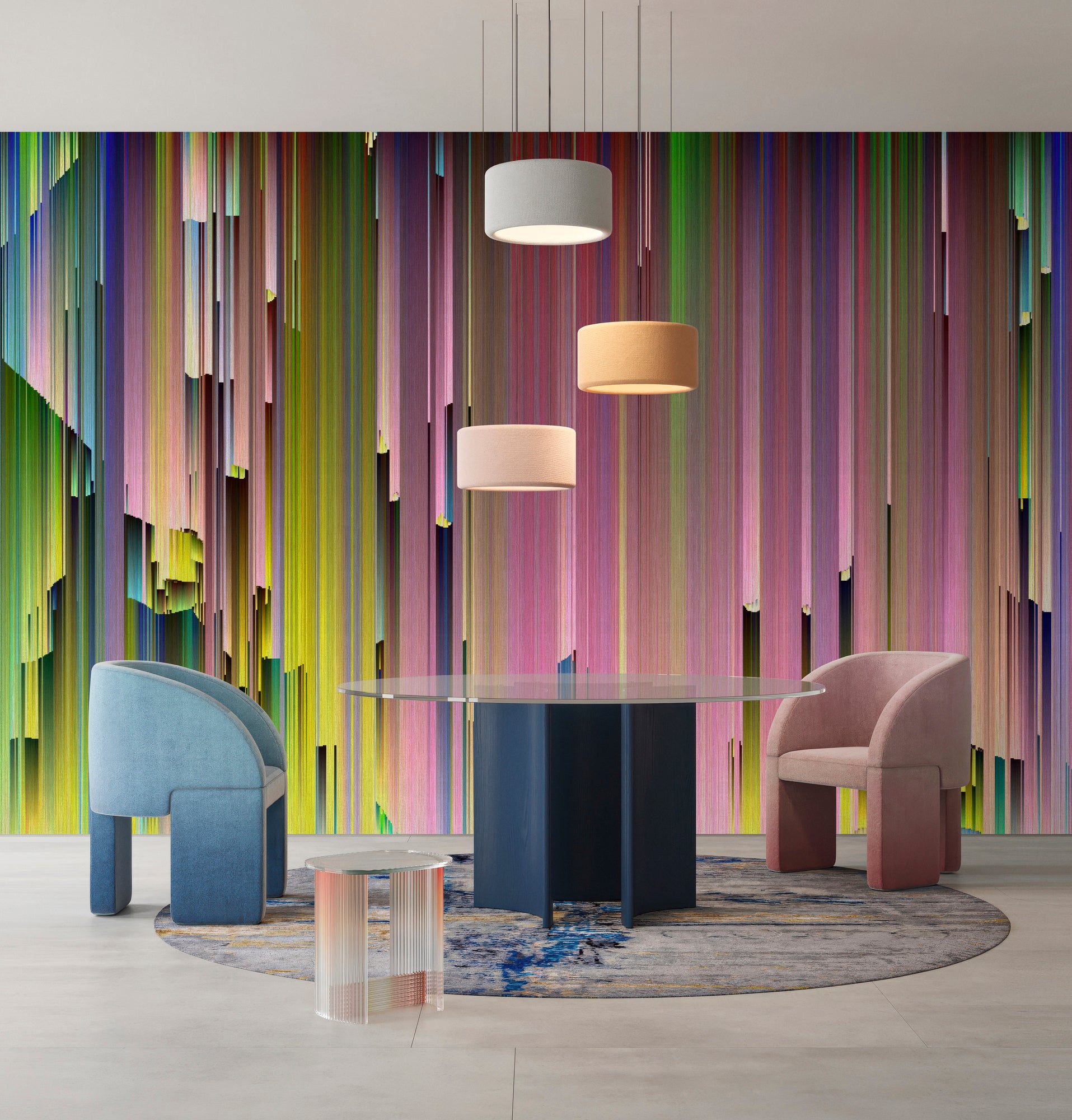 Photo wallpaper in digital print 