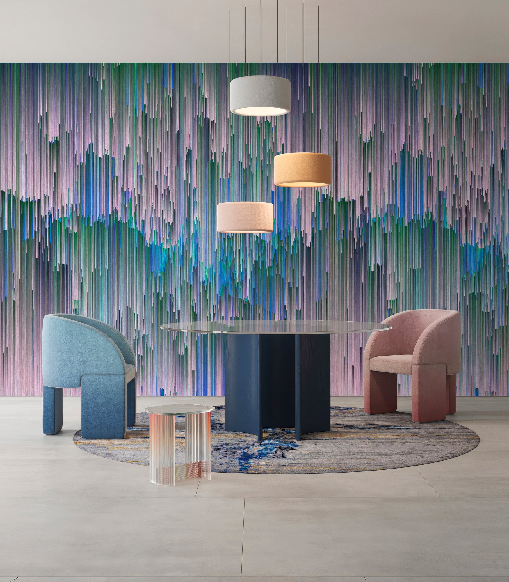 Photo wallpaper in digital print 