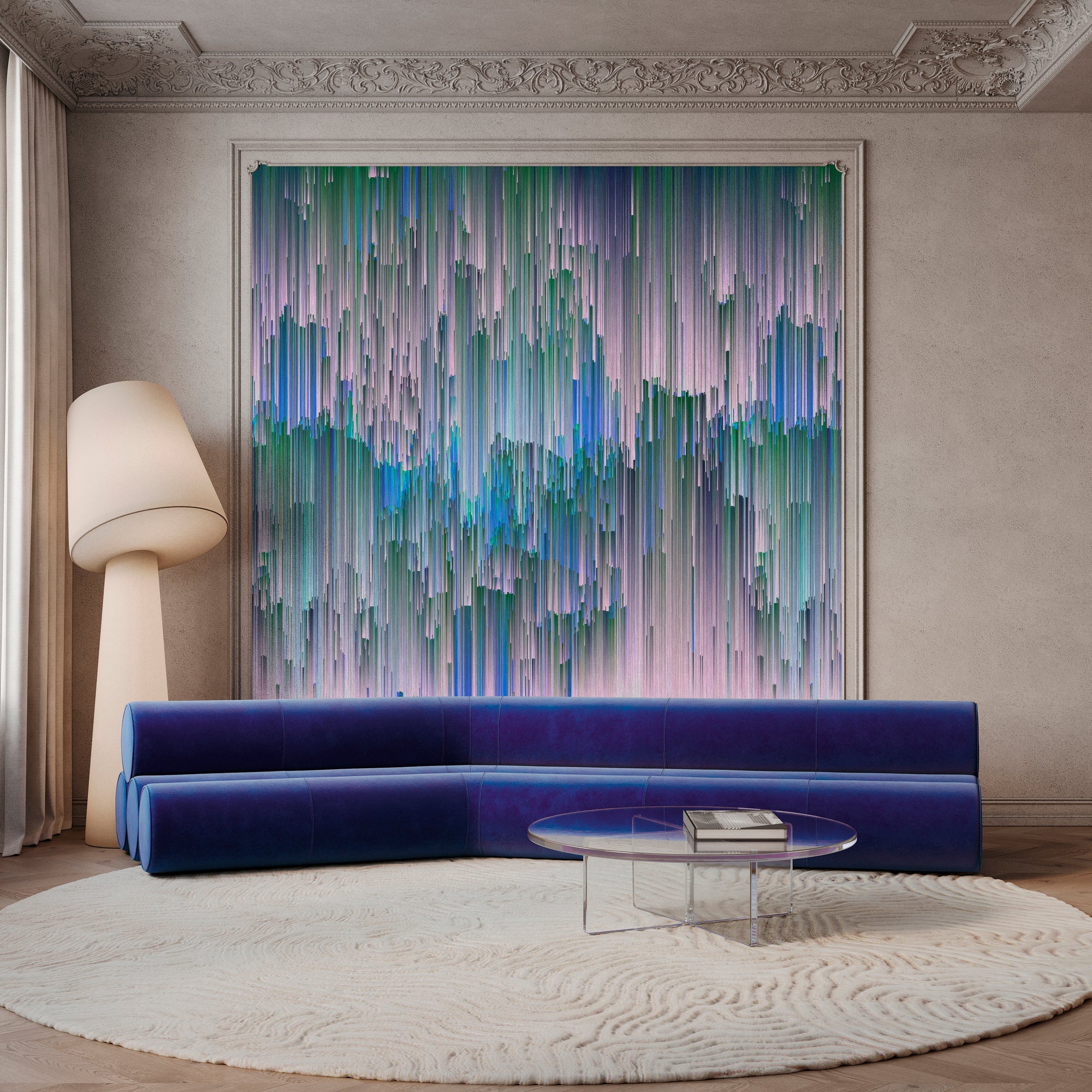 Photo wallpaper in digital print 