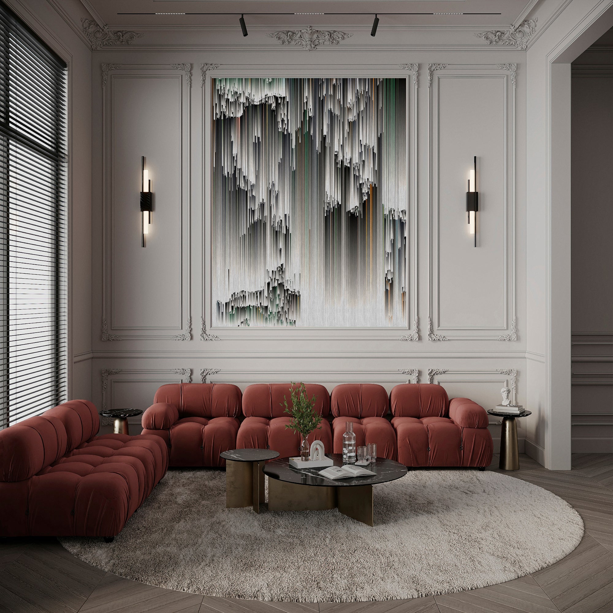 Photo wallpaper in digital print 