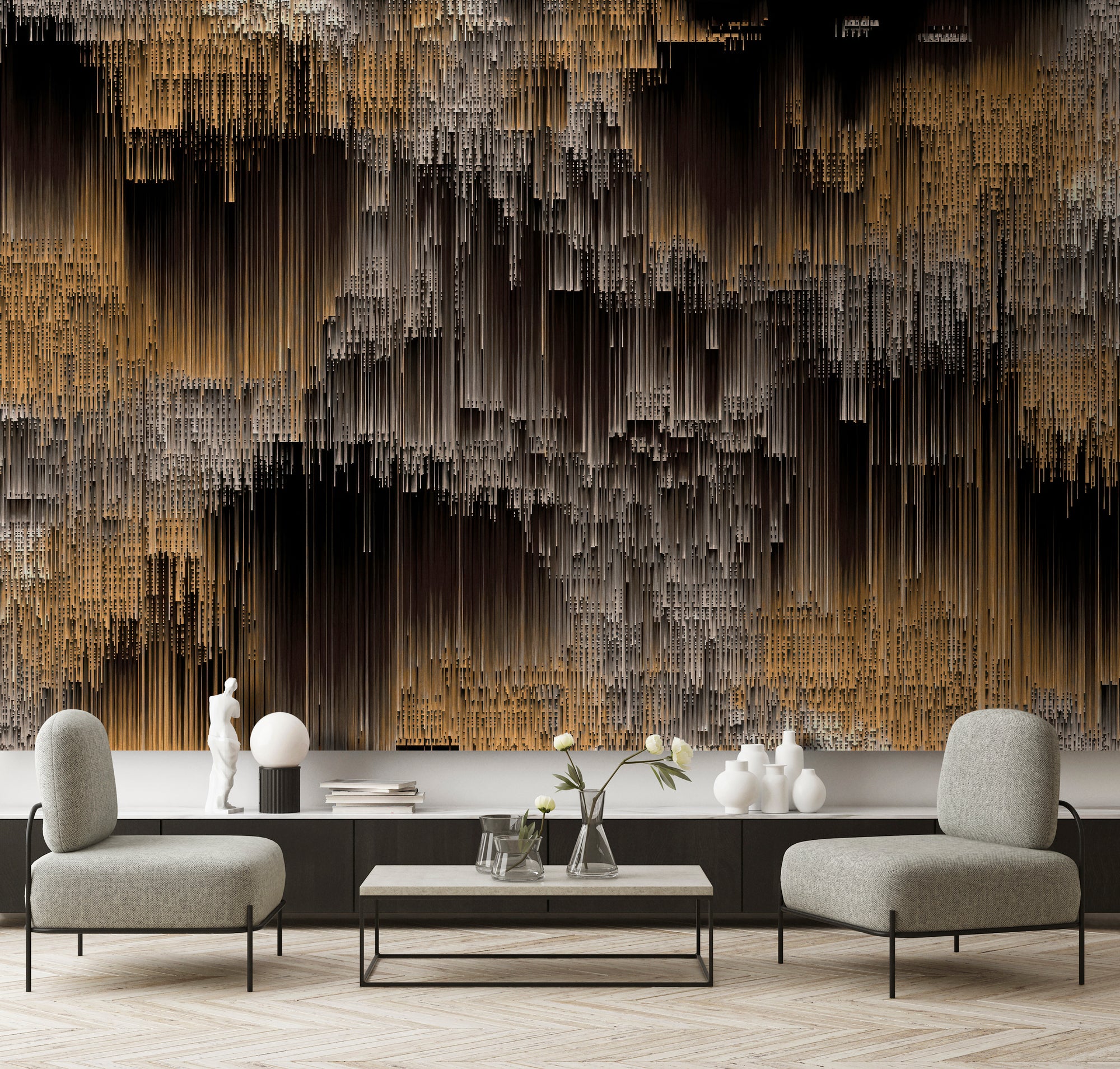 Photo wallpaper in digital print 