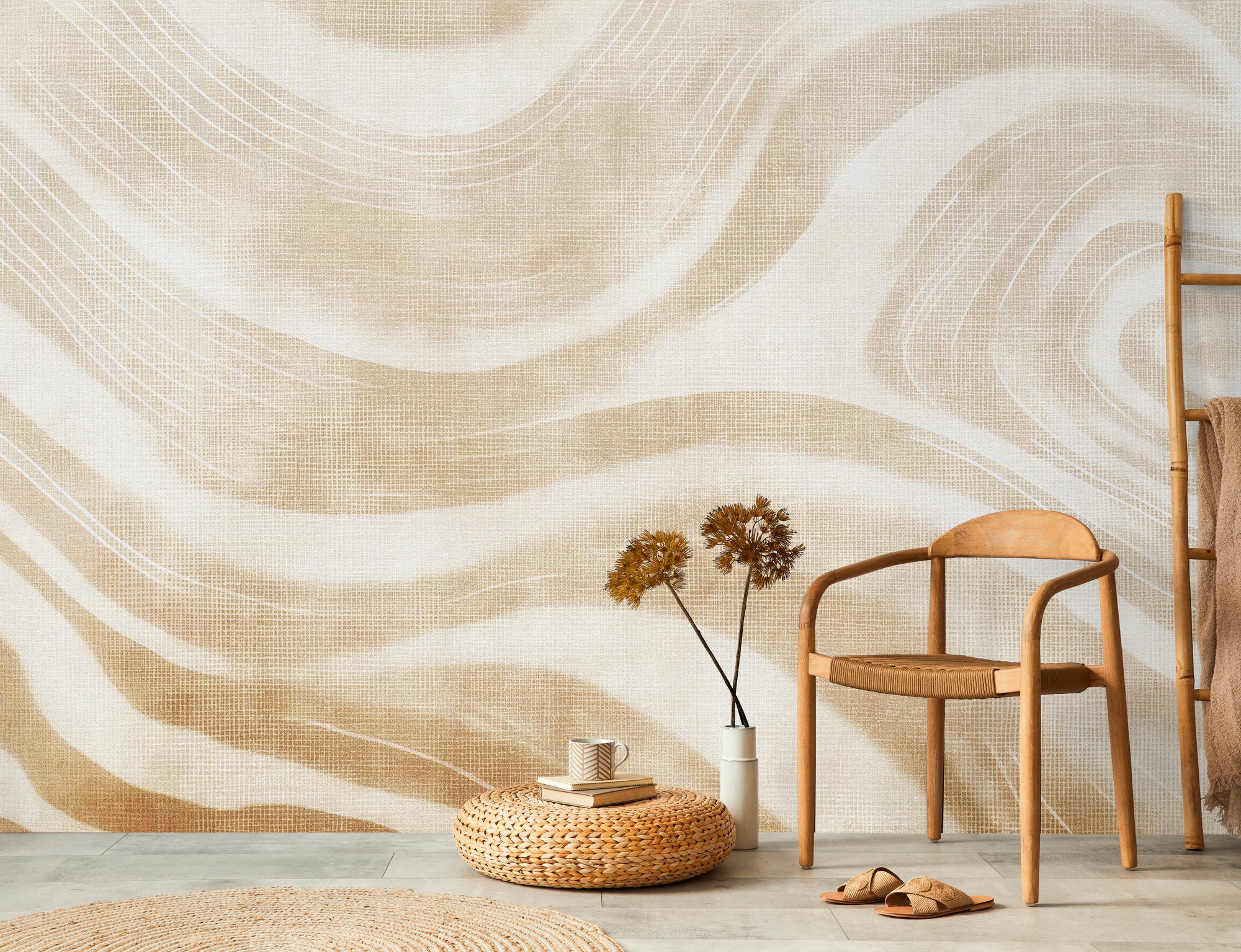 Photo wallpaper in digital print 