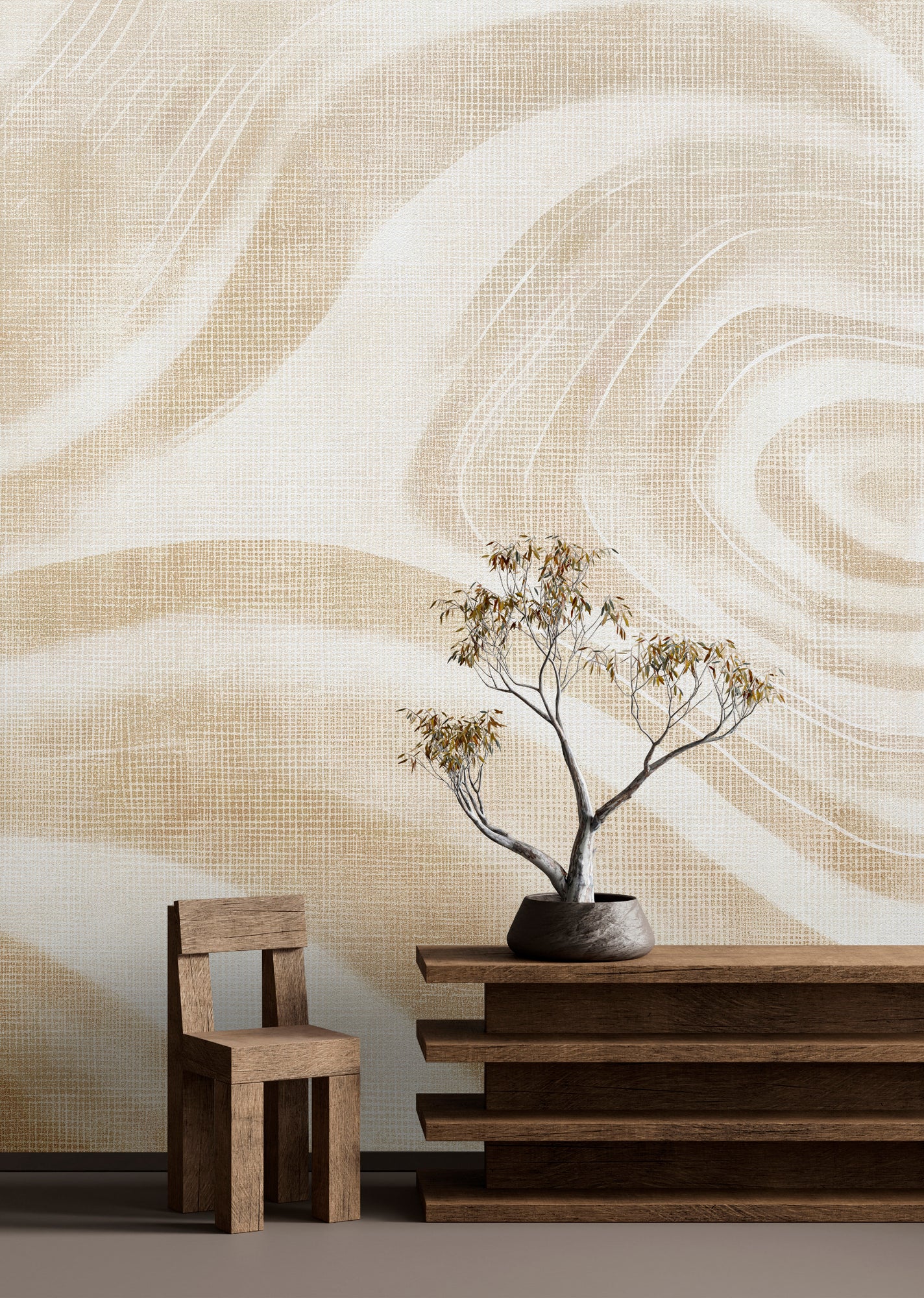 Photo wallpaper in digital print 