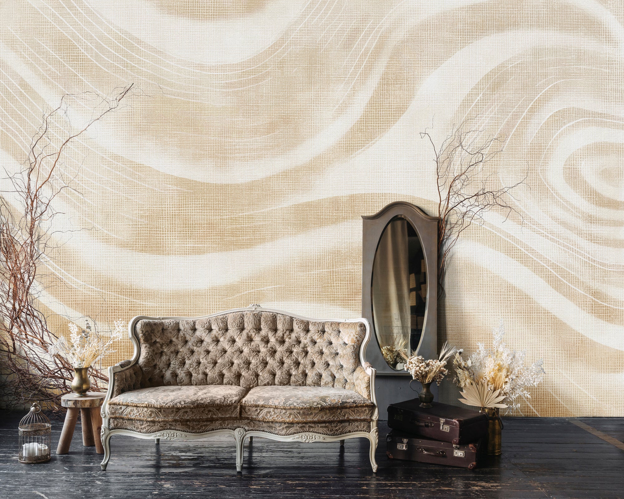 Photo wallpaper in digital print 