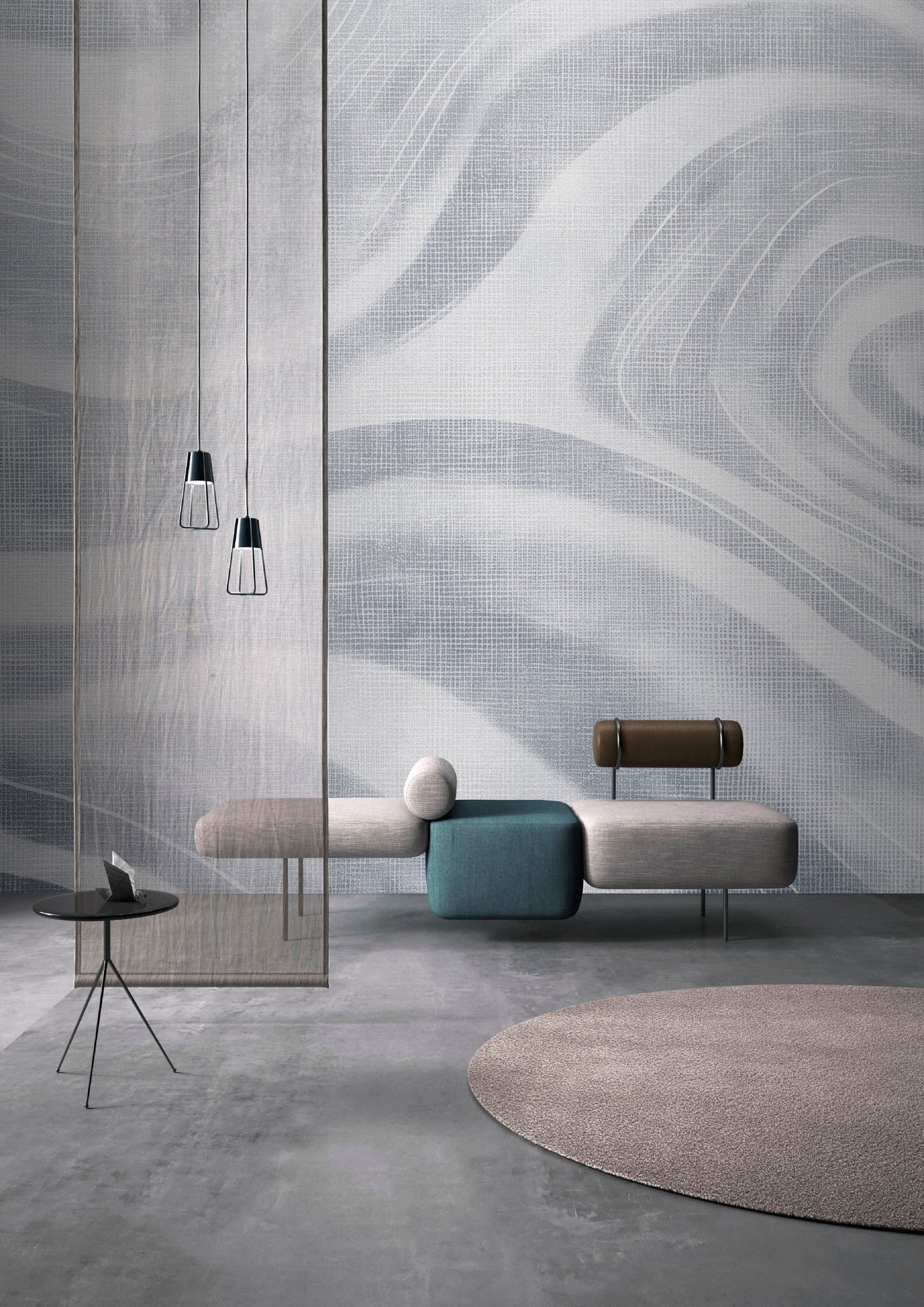 Photo wallpaper in digital print 