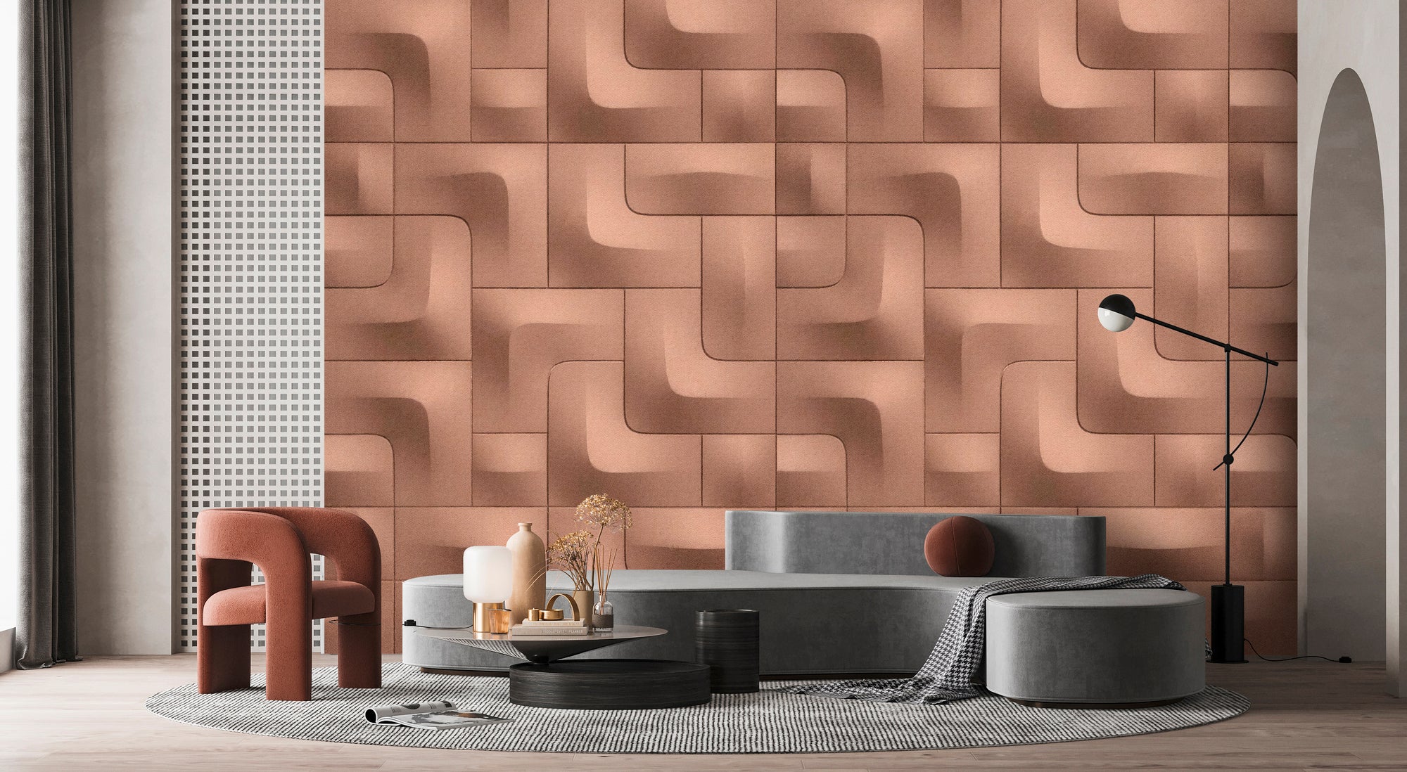 Photo wallpaper in digital print 