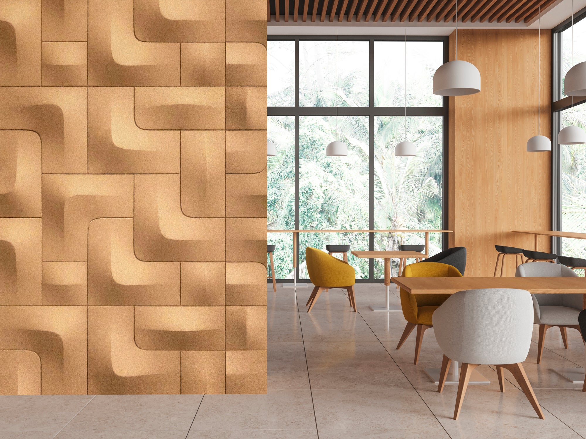 Photo wallpaper in digital print 