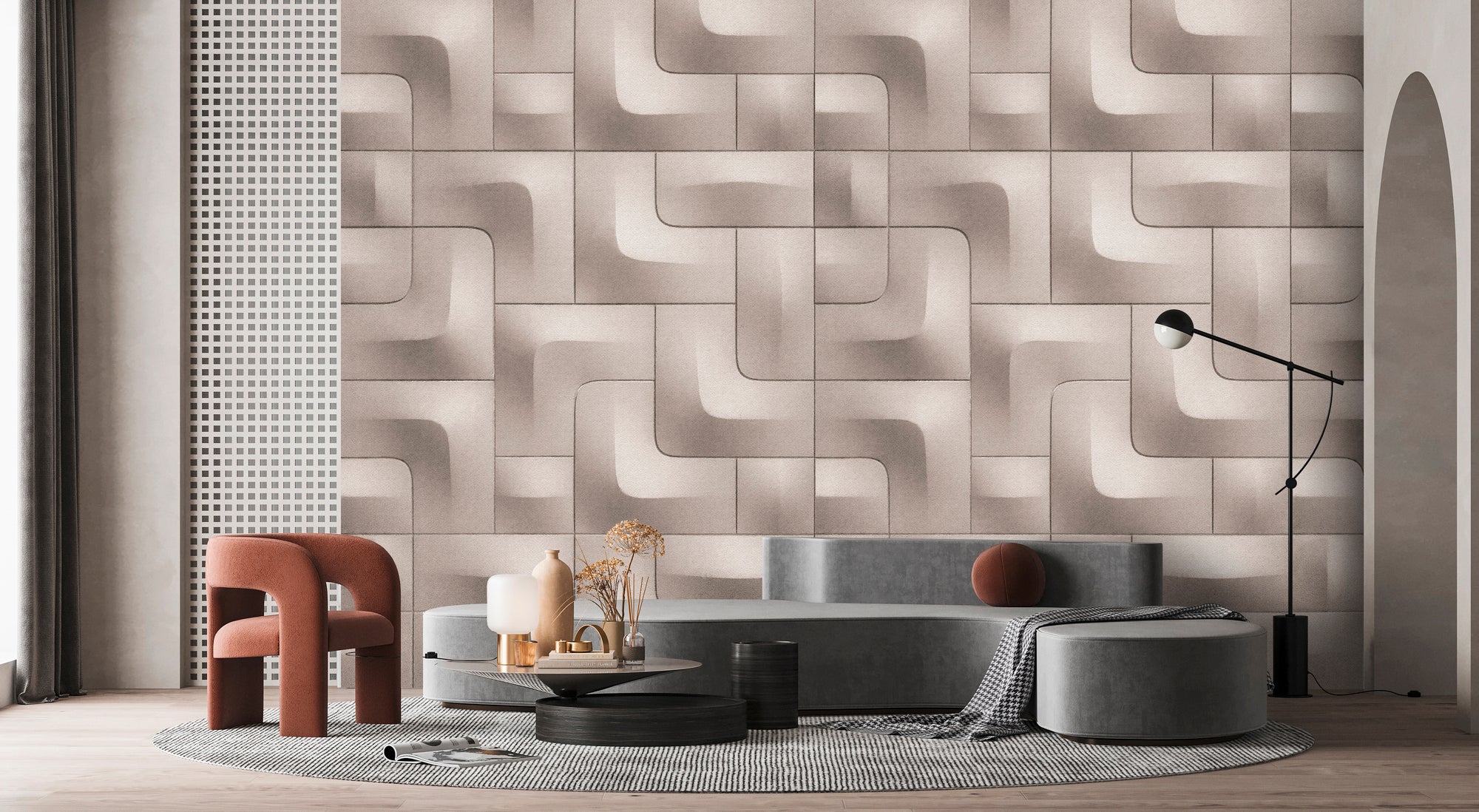 Photo wallpaper in digital print 