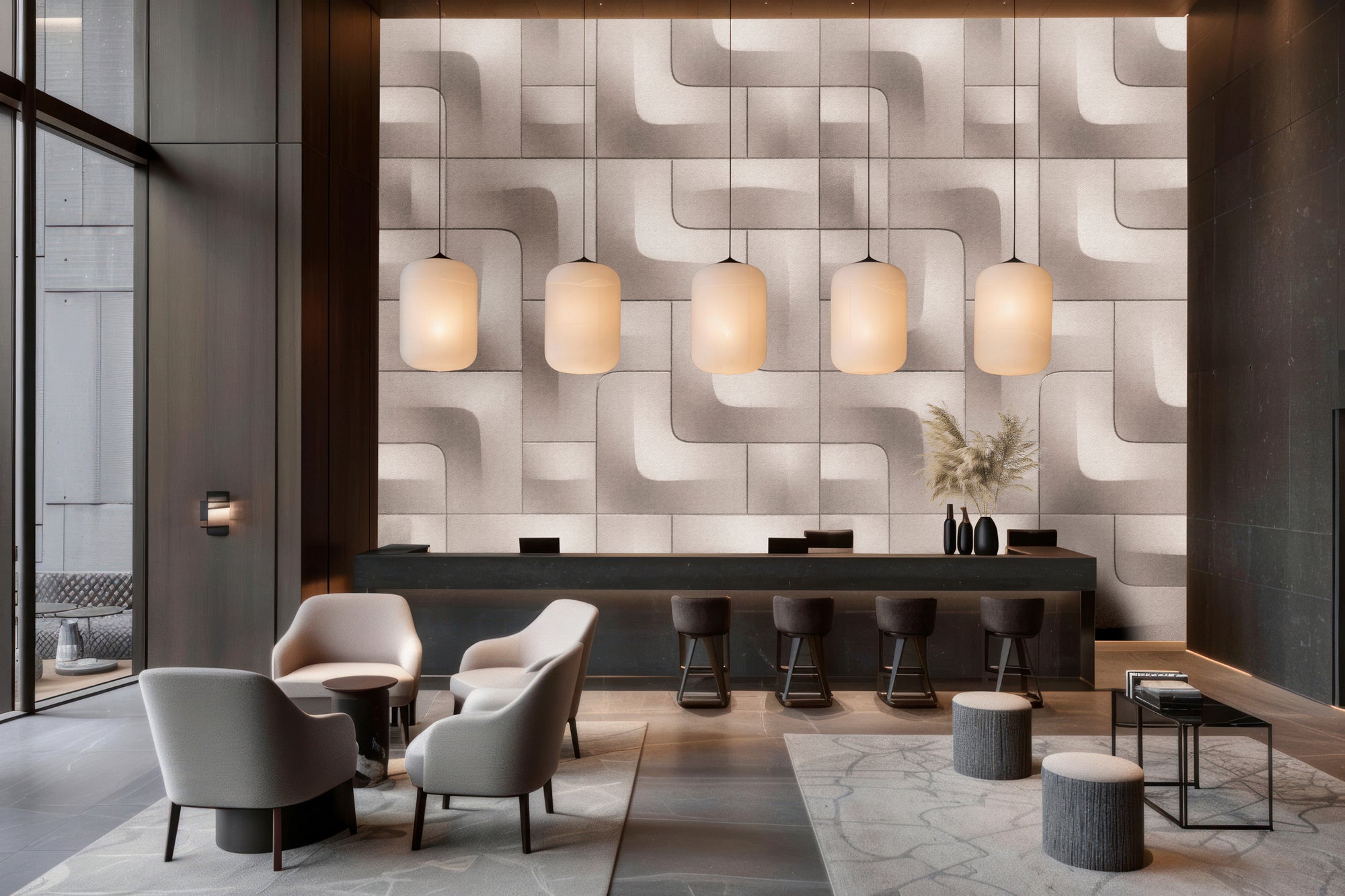 Photo wallpaper in digital print 