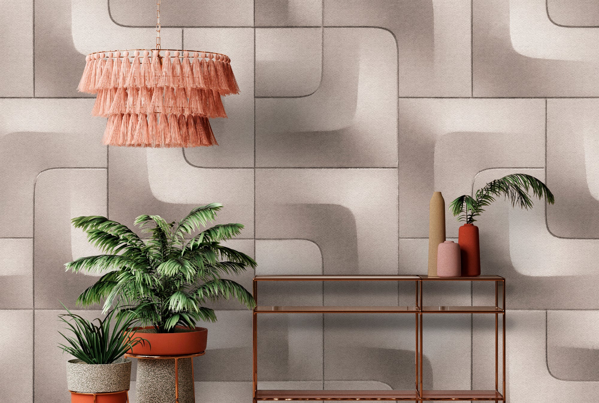 Photo wallpaper in digital print 