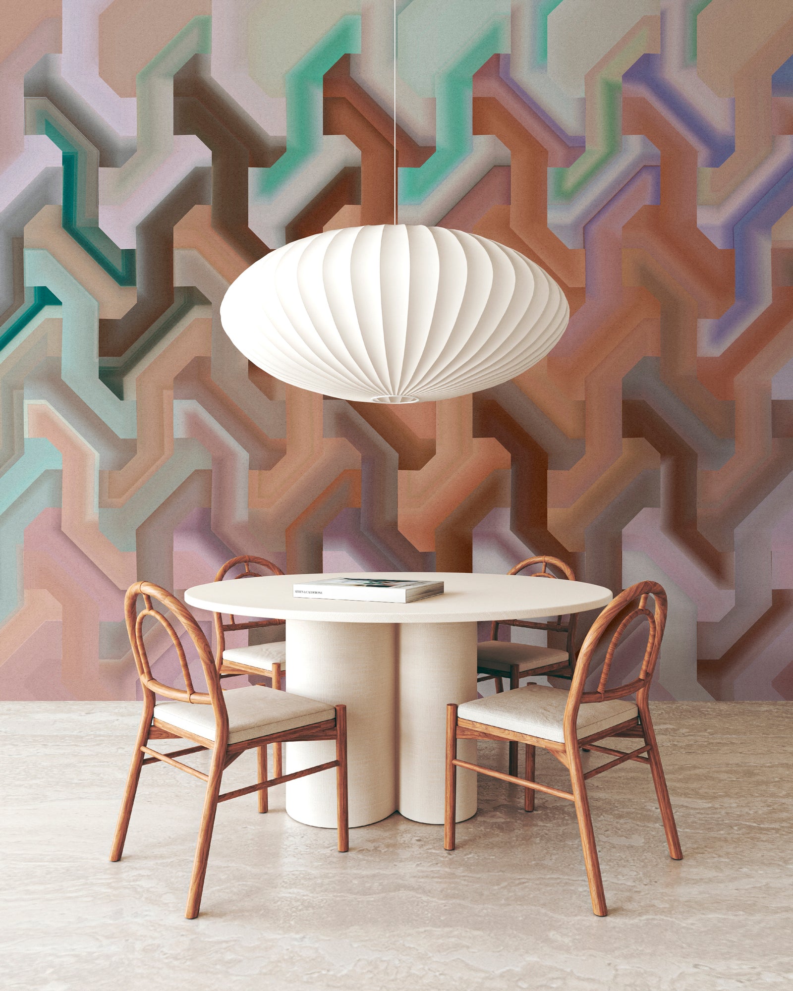 Photo wallpaper in digital print 