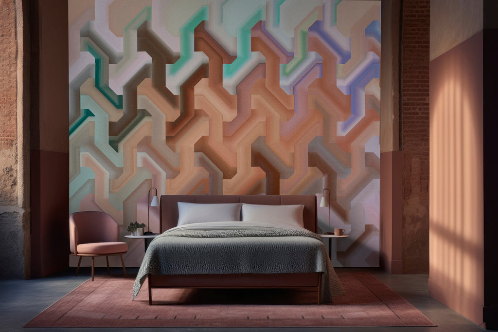 Photo wallpaper in digital print 