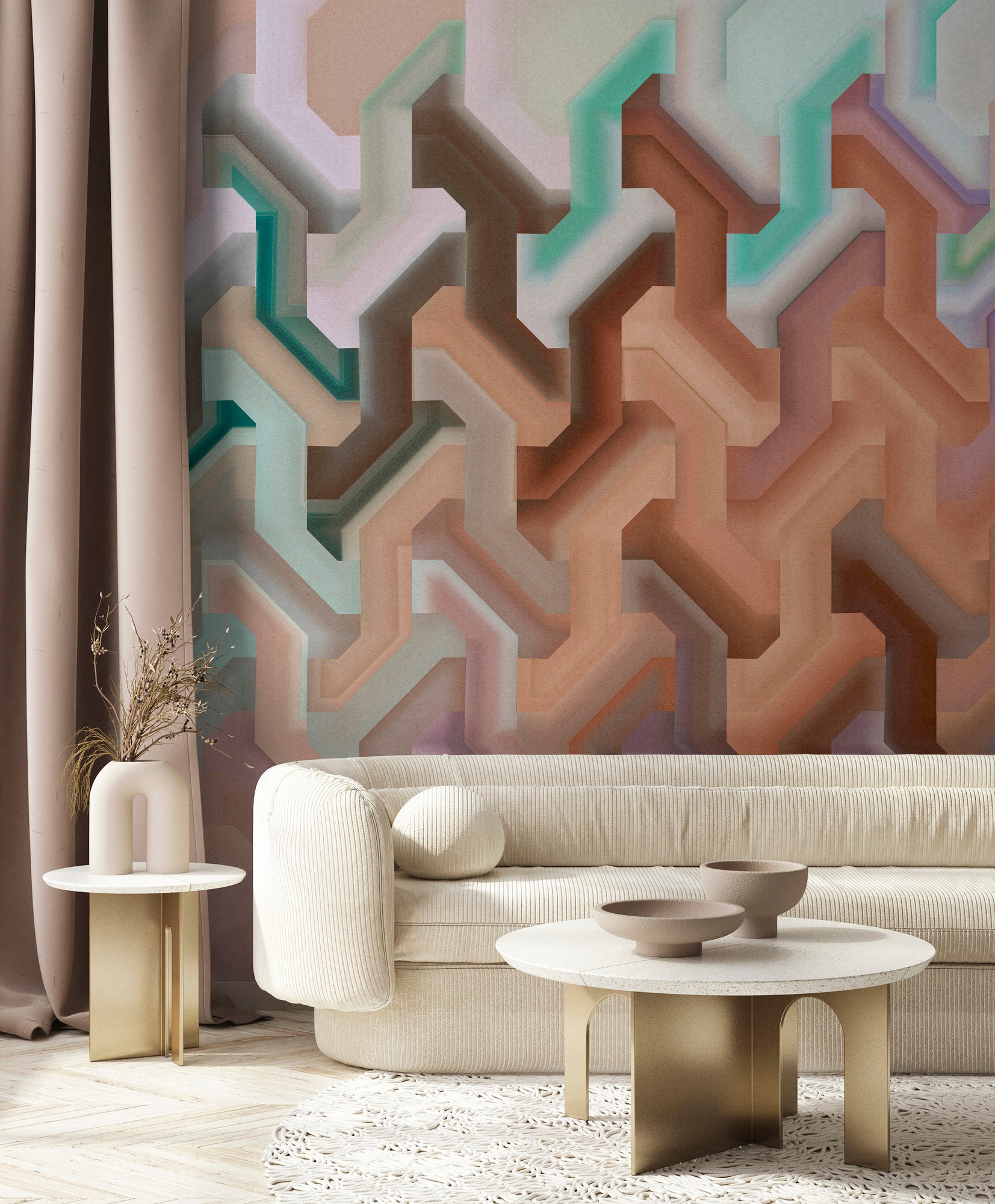 Photo wallpaper in digital print 