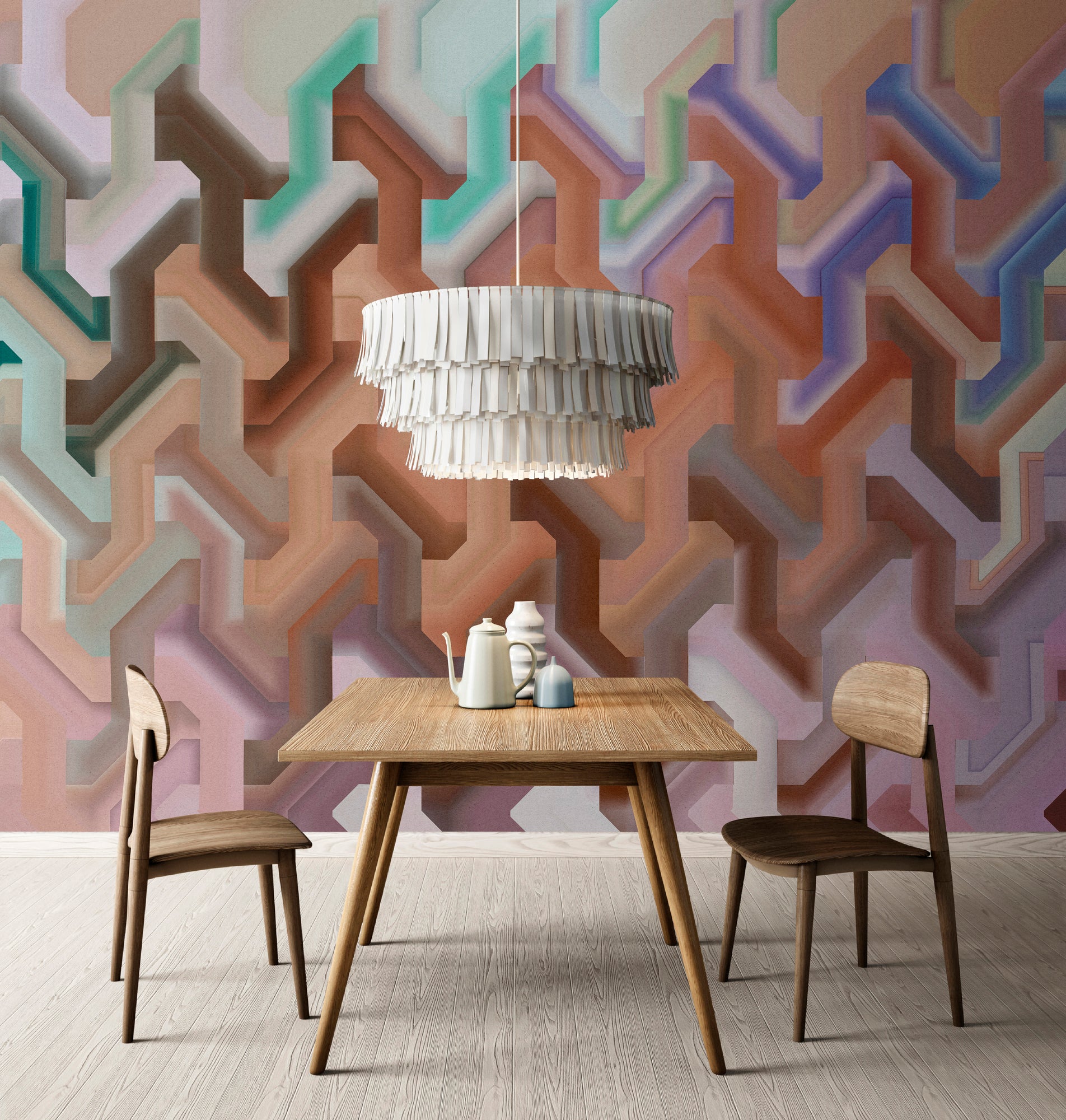 Photo wallpaper in digital print 