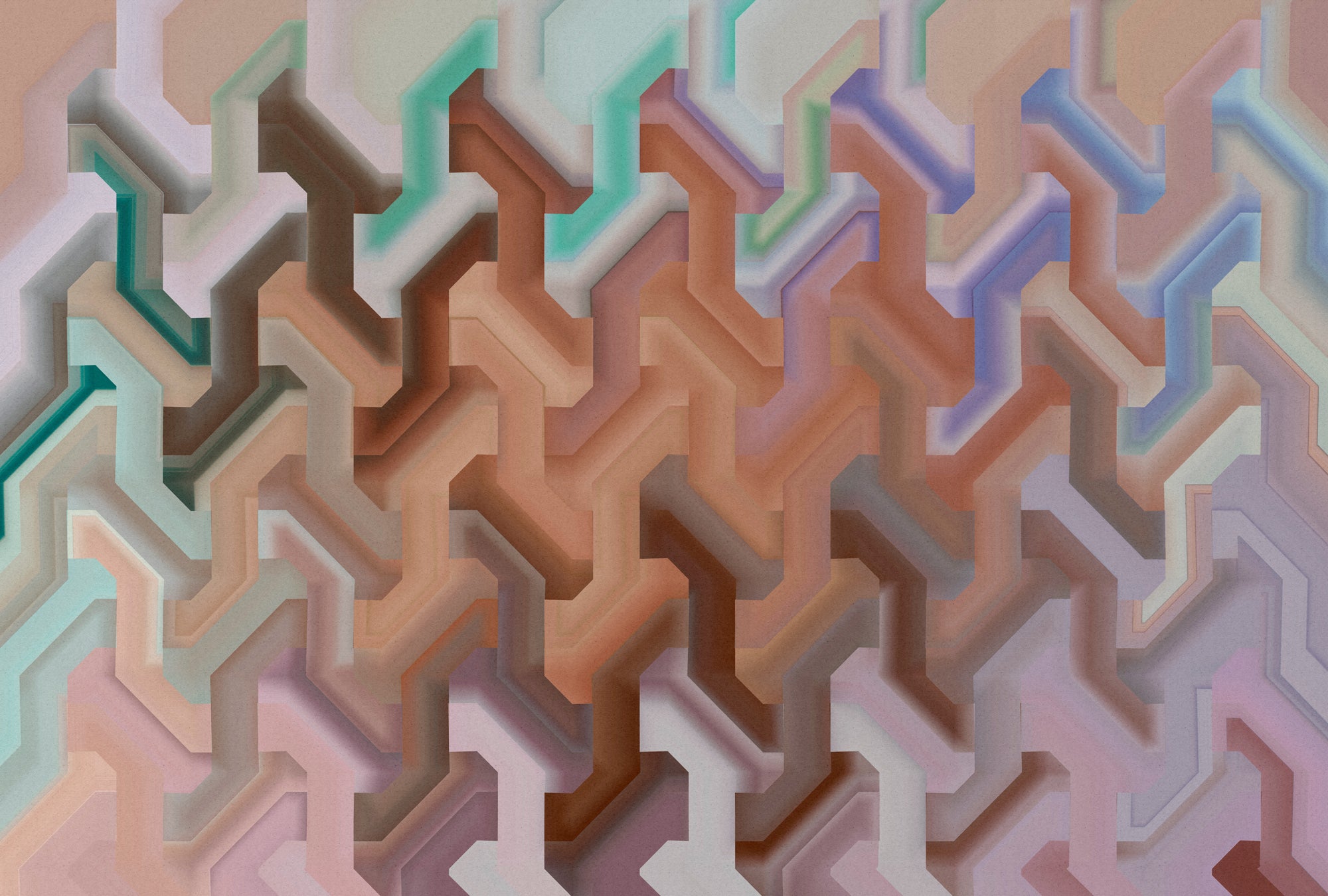 Photo wallpaper in digital print 