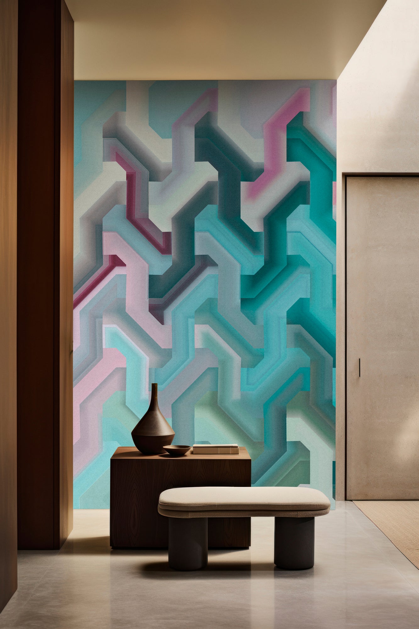 Photo wallpaper in digital print 