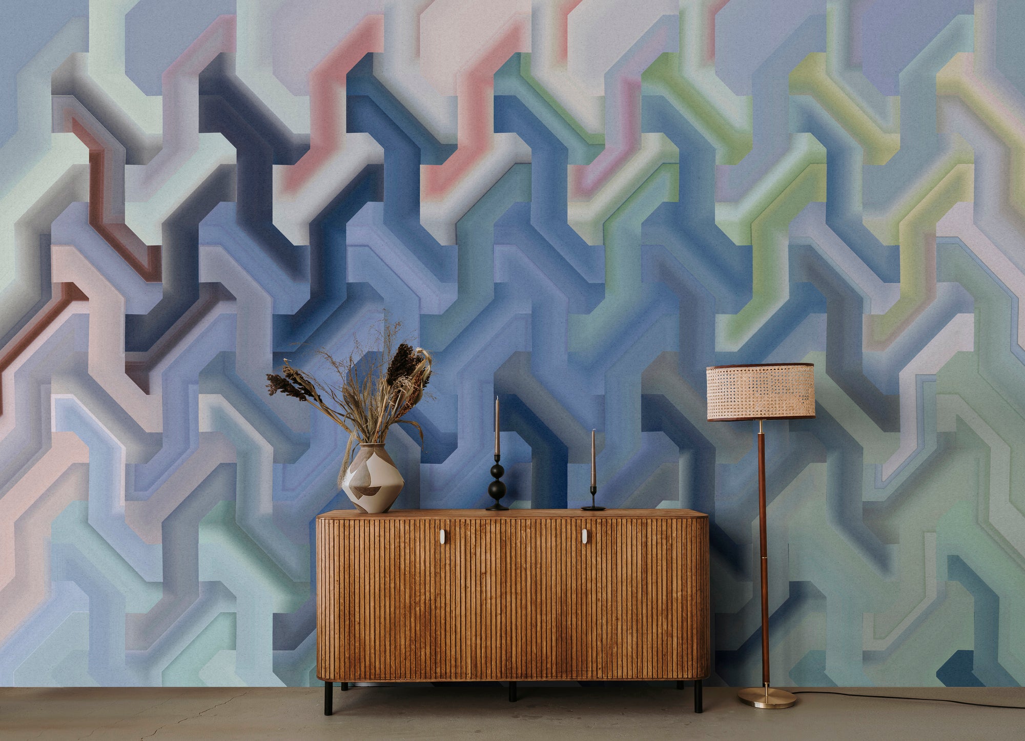 Photo wallpaper in digital print 