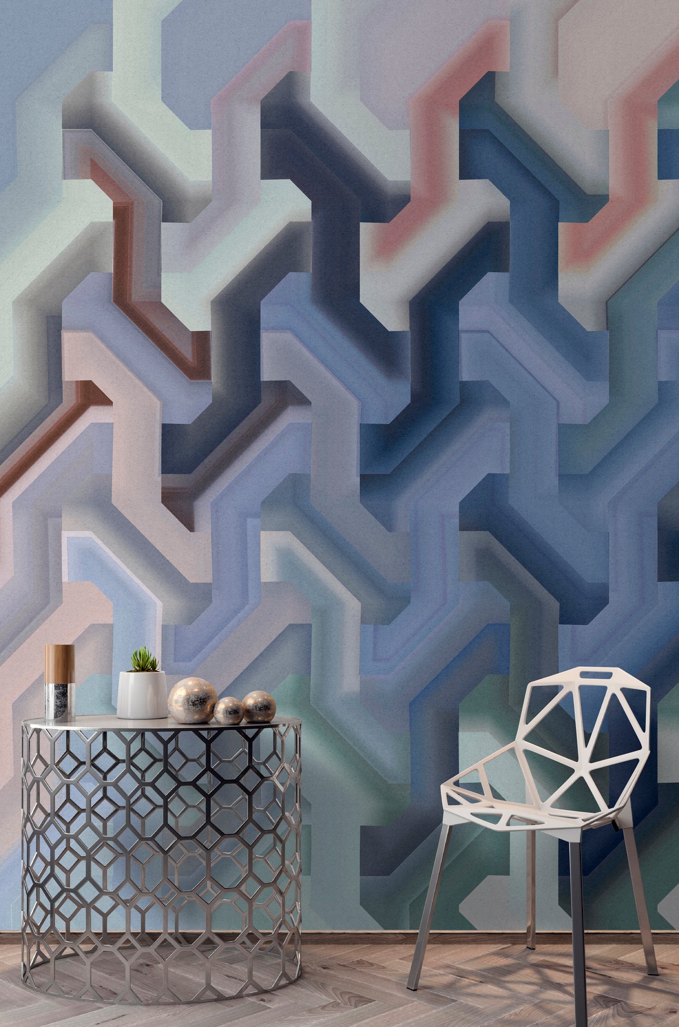 Photo wallpaper in digital print 